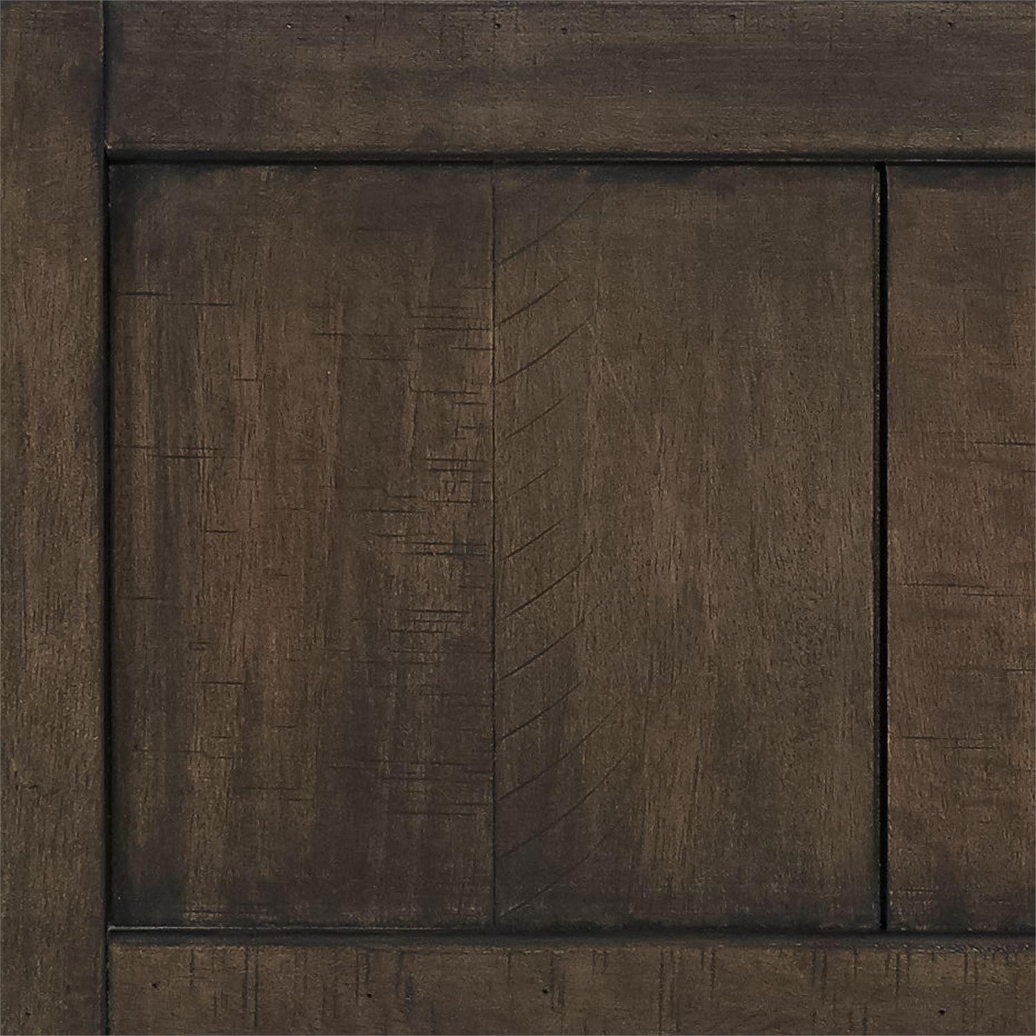  Size_King --  Thornwood Hills 759-BR-KBB King Bookcase Bed IMAGE 6