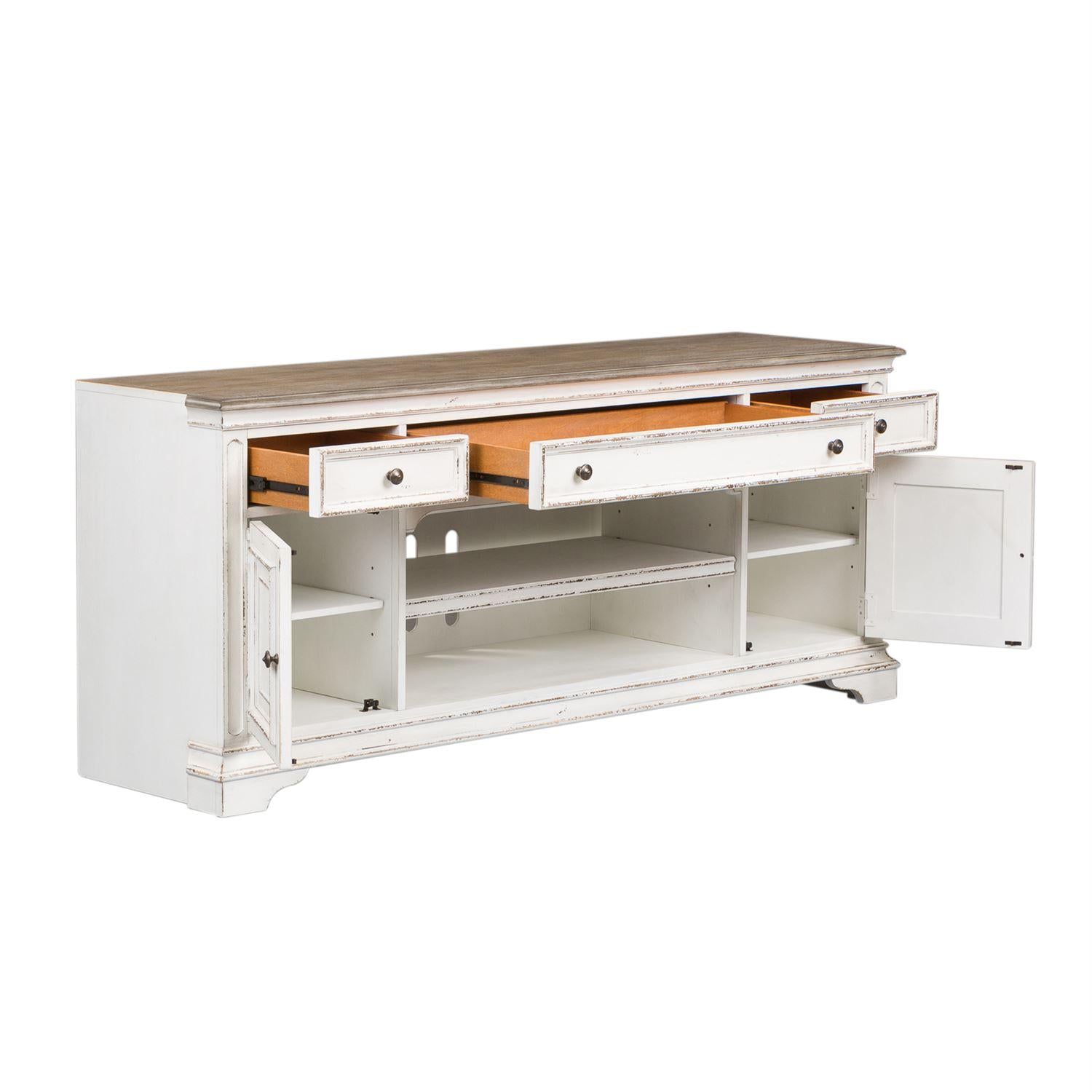  Liberty Furniture Industries Inc. Magnolia Manor TV Stand with Cable Management 244-TV70 IMAGE 2