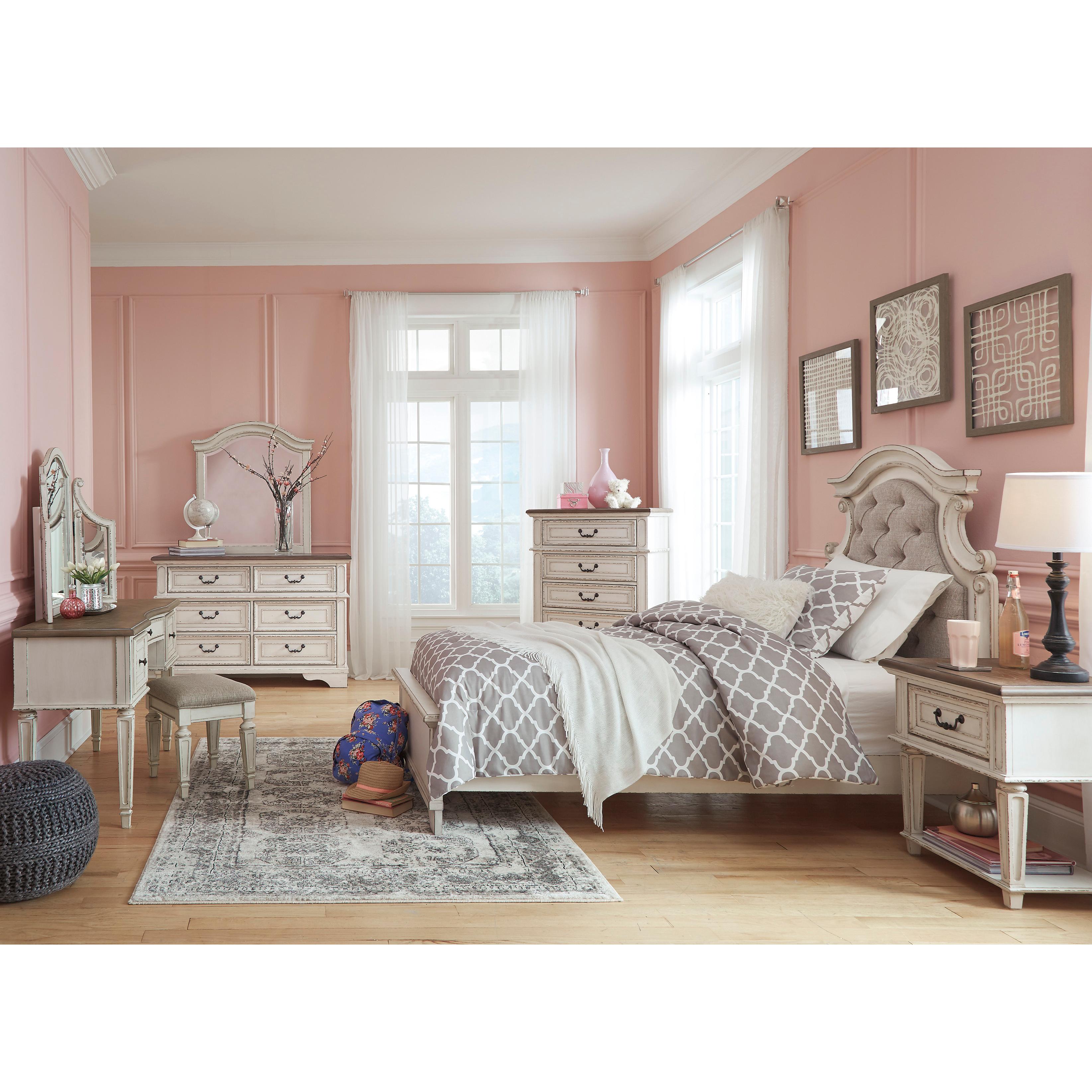  Signature Design by Ashley Realyn 1-Drawer Kids Nightstand B743-91 IMAGE 7