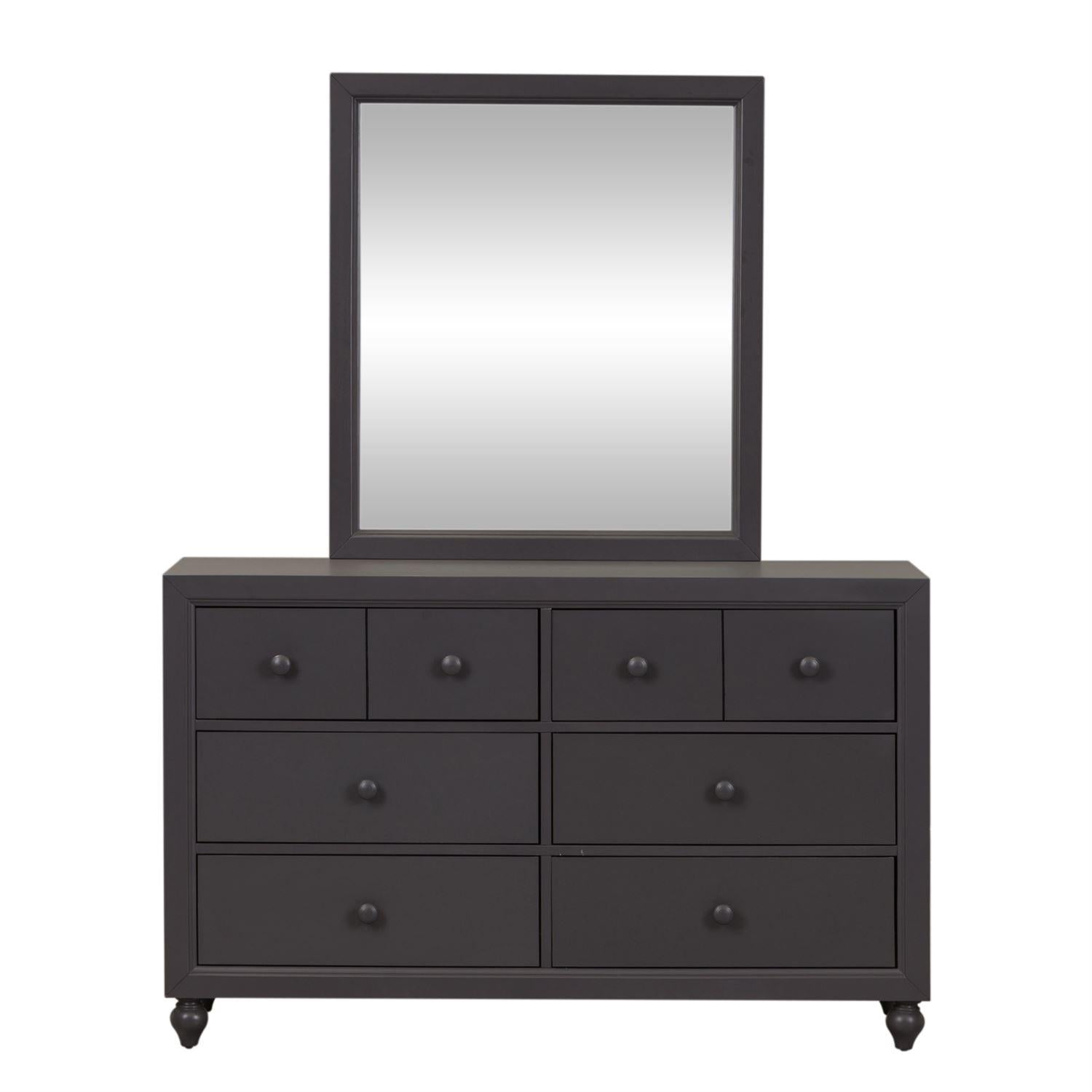  Liberty Furniture Industries Inc. Cottage View 6-Drawer Kids Dresser with Mirror 423-YBR-DM IMAGE 1