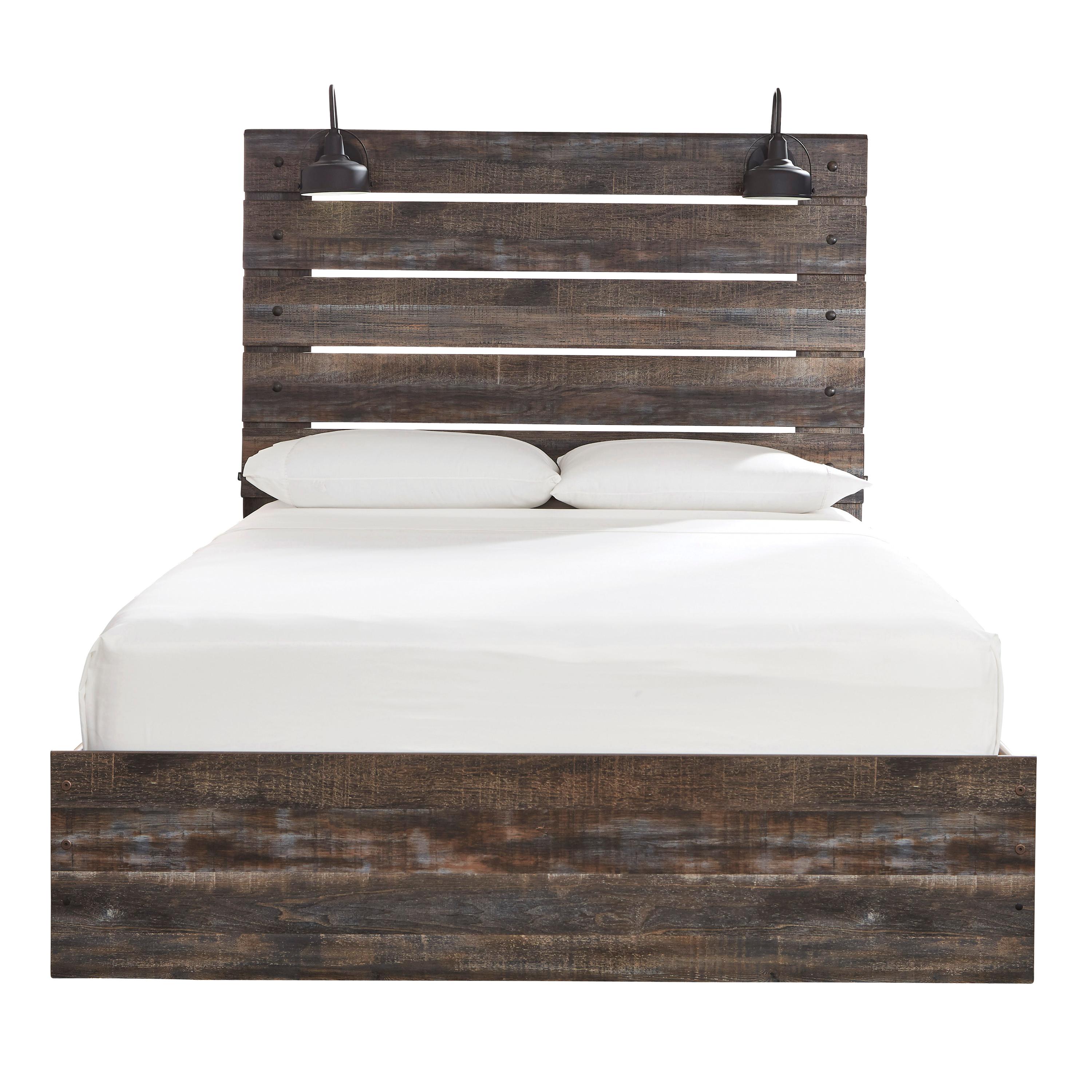 Size_Queen --  Signature Design by Ashley Drystan Panel Bed IMAGE 2