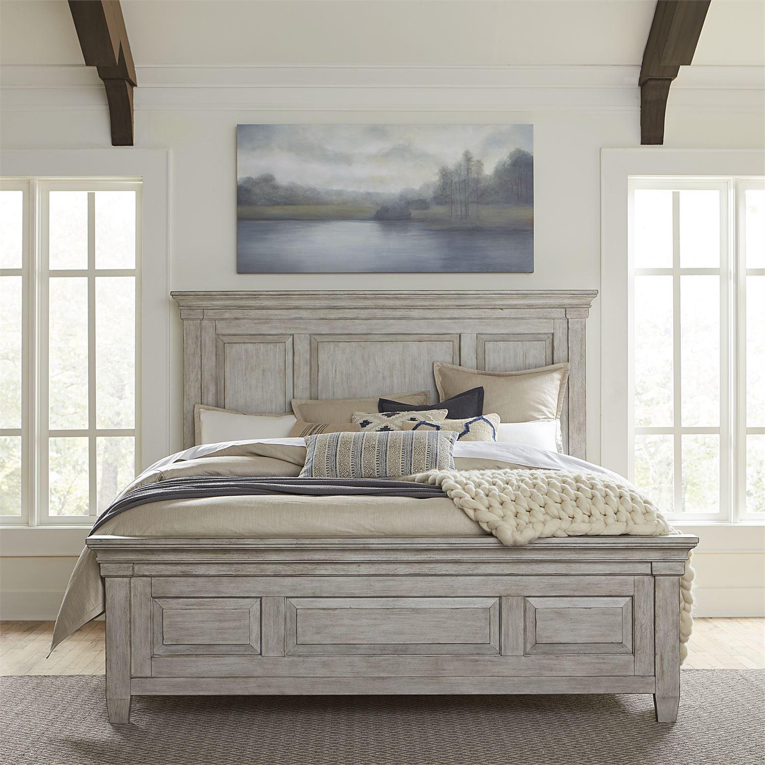  Size_King --  Heartland 824-BR-KPB King Panel Bed IMAGE 1