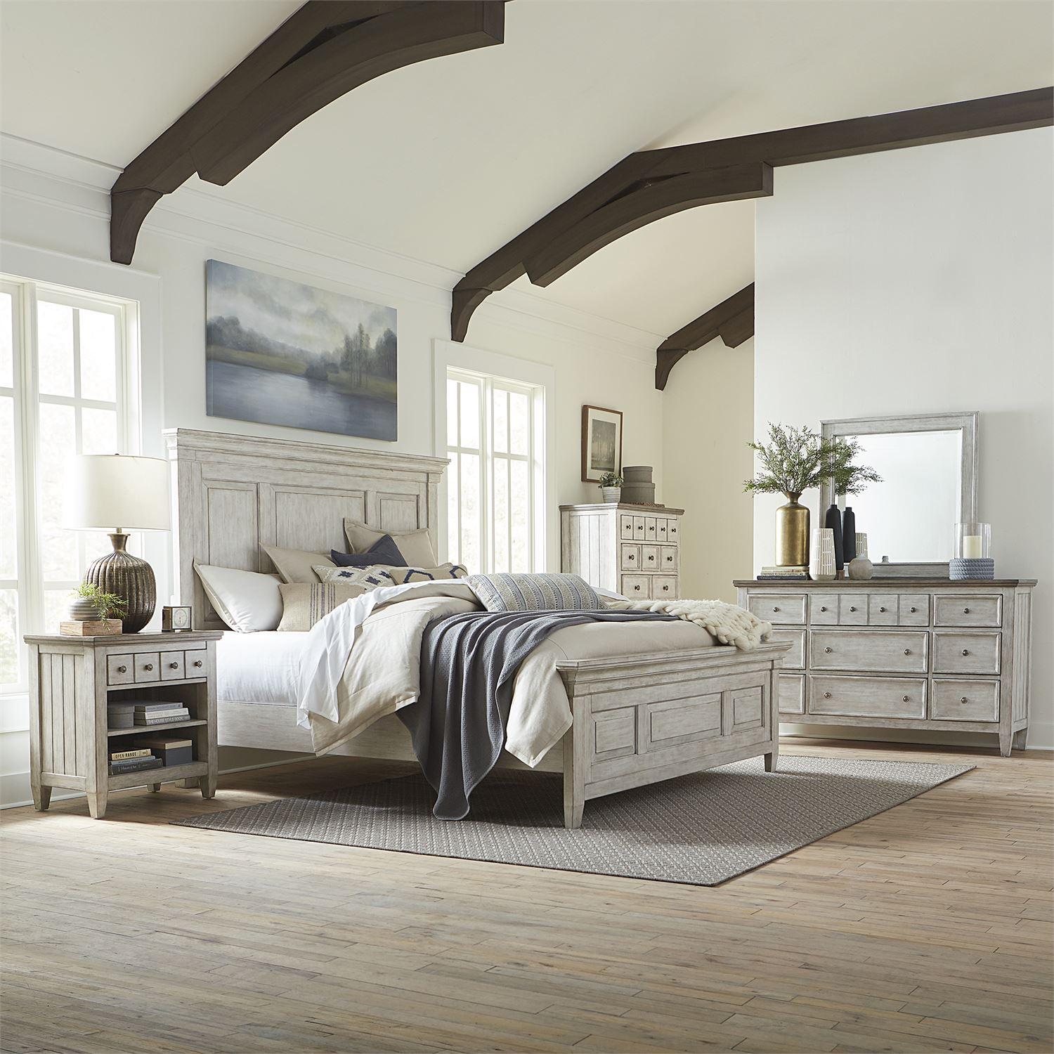  Size_King --  Heartland 824-BR-KPB King Panel Bed IMAGE 2