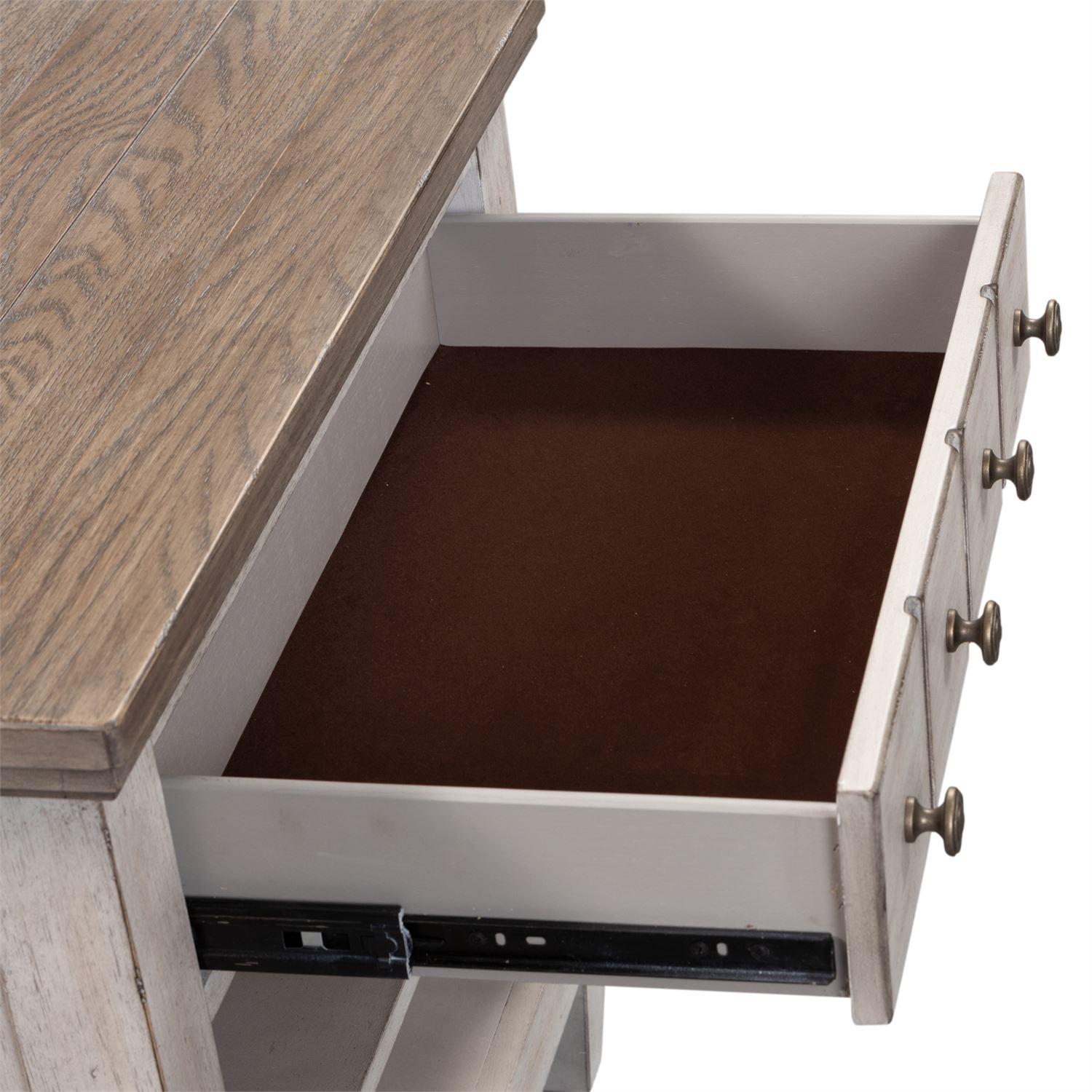  Liberty Furniture Industries Inc. Heartland 1-Drawer Nightstand 824-BR61 IMAGE 8