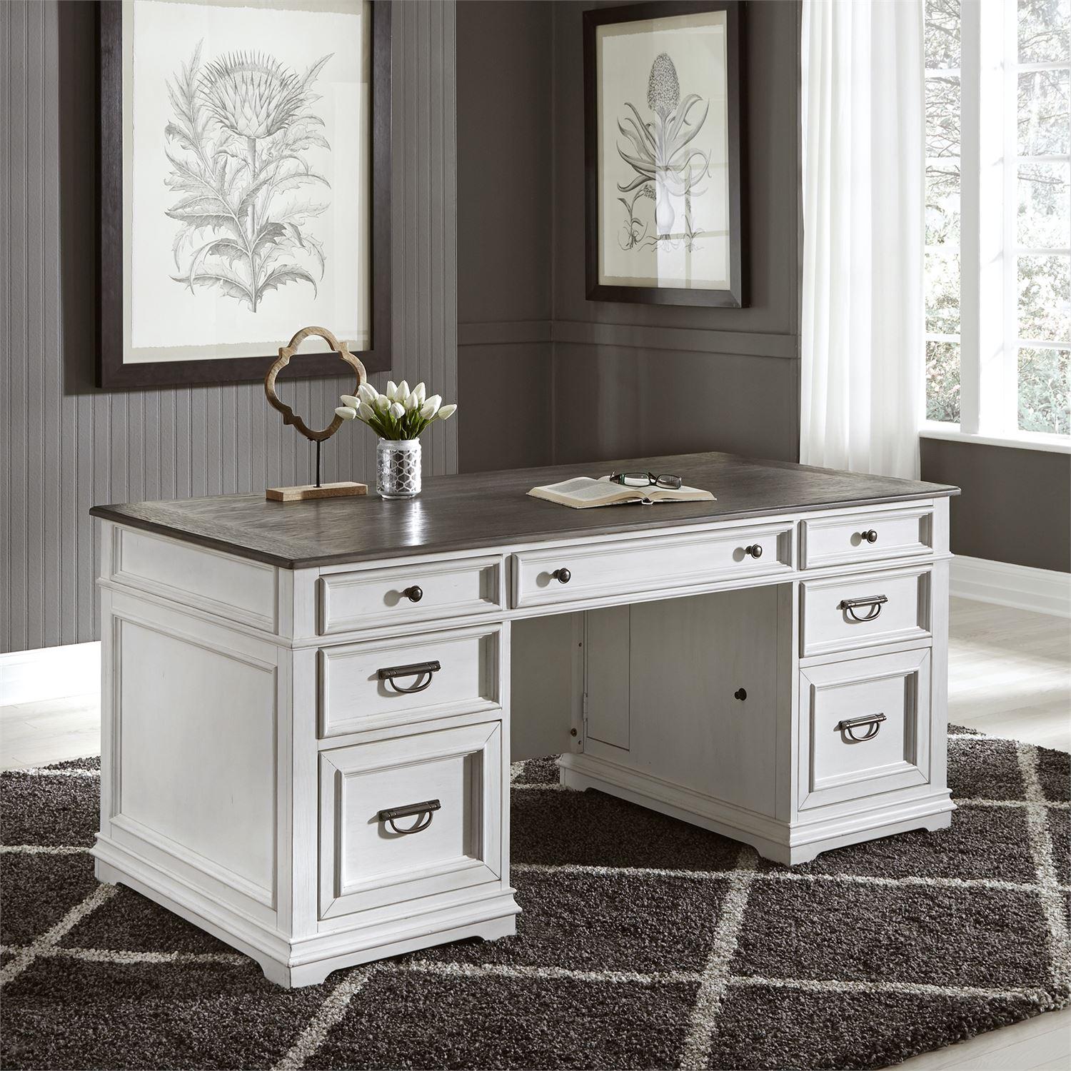  Liberty Furniture Industries Inc. Office Desks Desks 417-HOJ-DSK IMAGE 1
