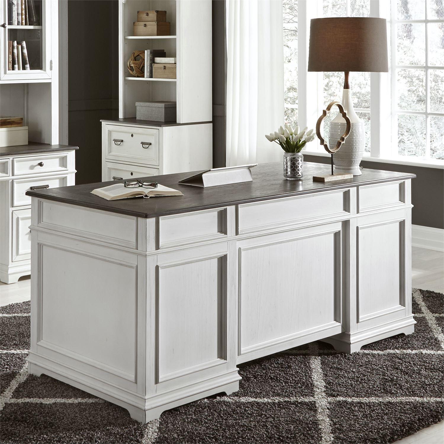  Liberty Furniture Industries Inc. Office Desks Desks 417-HOJ-DSK IMAGE 2