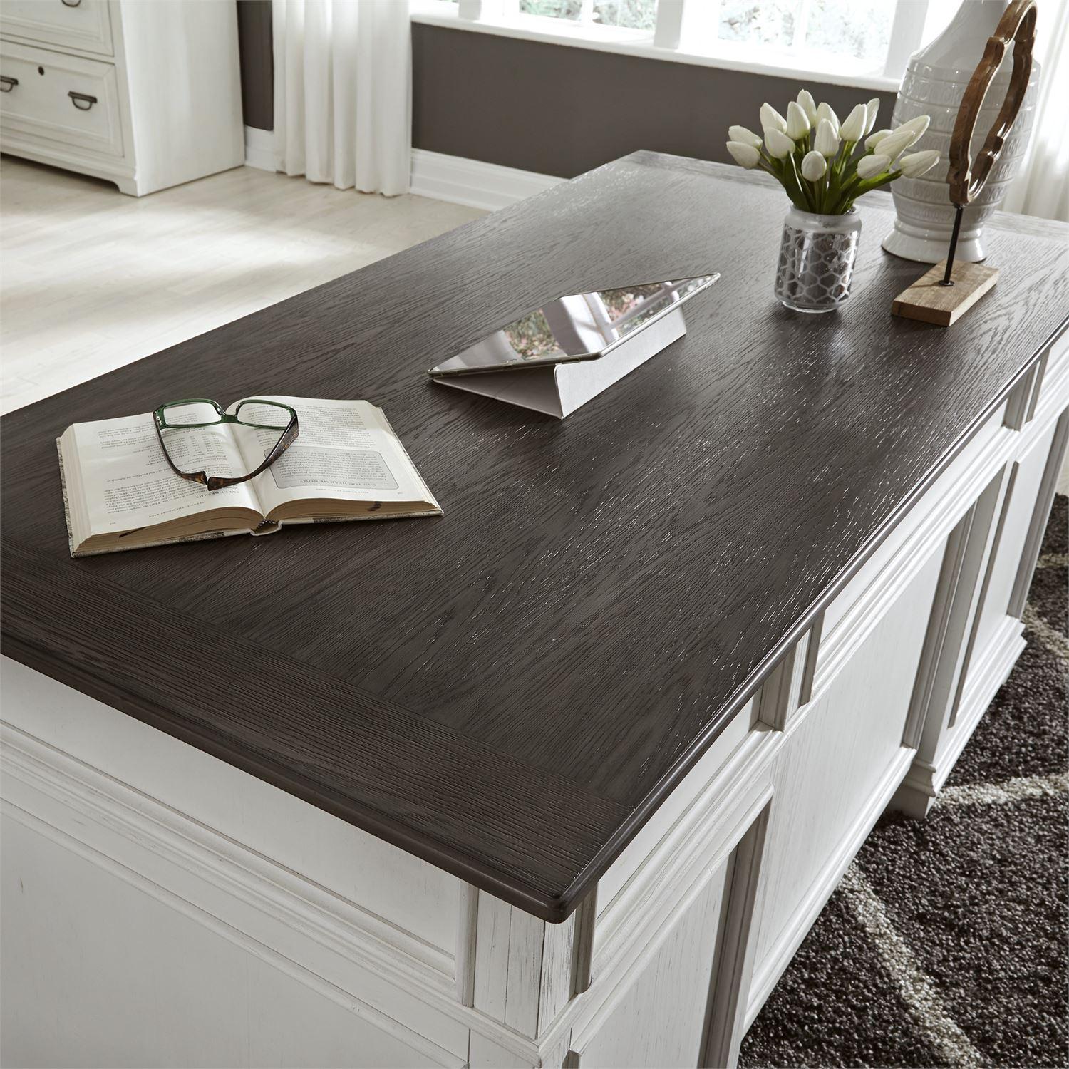  Liberty Furniture Industries Inc. Office Desks Desks 417-HOJ-DSK IMAGE 3