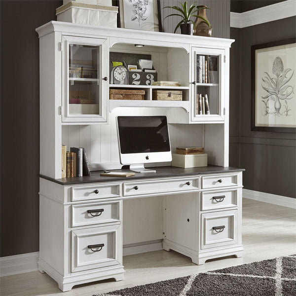 Liberty Furniture Industries Inc. Office Desks Desks With Hutch 417-HOJ-CHS