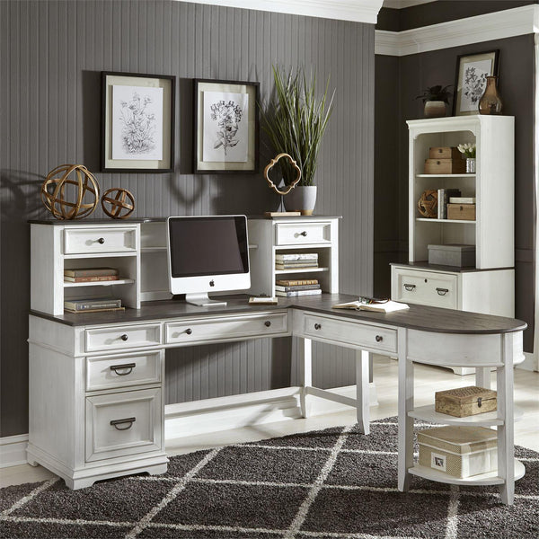 Liberty Furniture Industries Inc. Office Desks L-Shaped Desks 417-HOJ-LSD