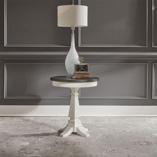Liberty Furniture Industries Inc. Allyson Park Chairside Table 417-OT1021