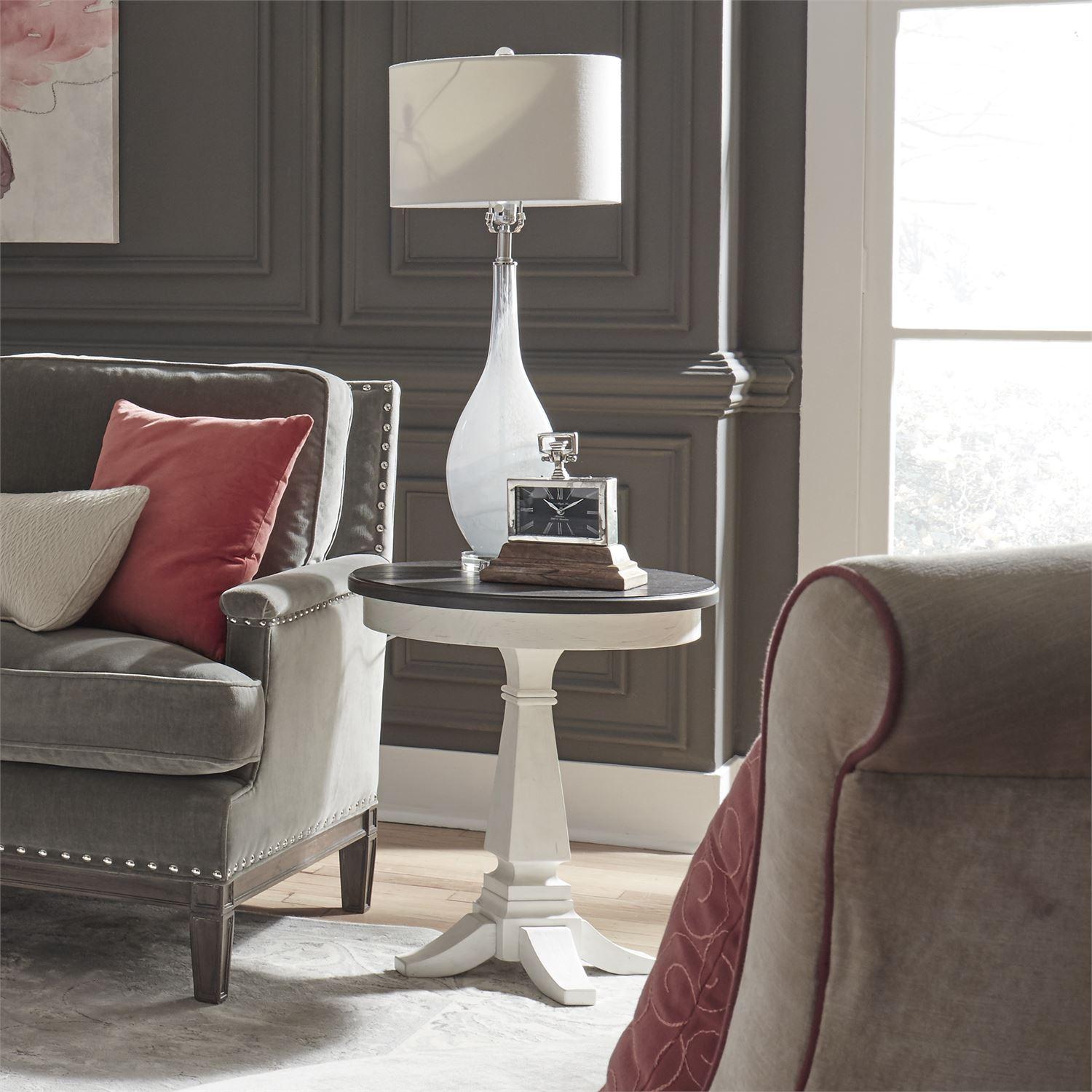  Liberty Furniture Industries Inc. Allyson Park Chairside Table 417-OT1021 IMAGE 2
