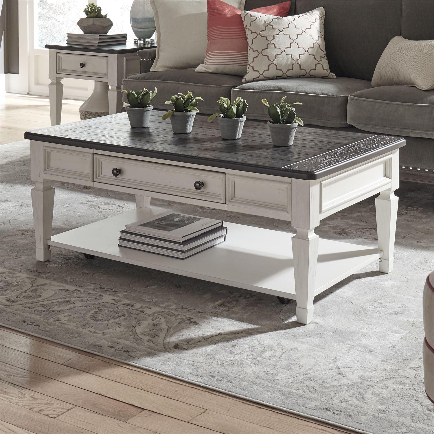  Liberty Furniture Industries Inc. Allyson Park Occasional Table Set 417-OT-3PCS IMAGE 2