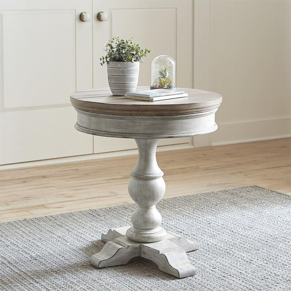 Liberty Furniture Industries Inc. Heartland Chairside Table 824-OT1022