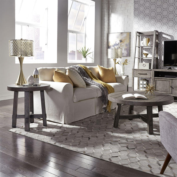 Liberty Furniture Industries Inc. Modern Farmhouse Occasional Table Set 406-OT-3PCS