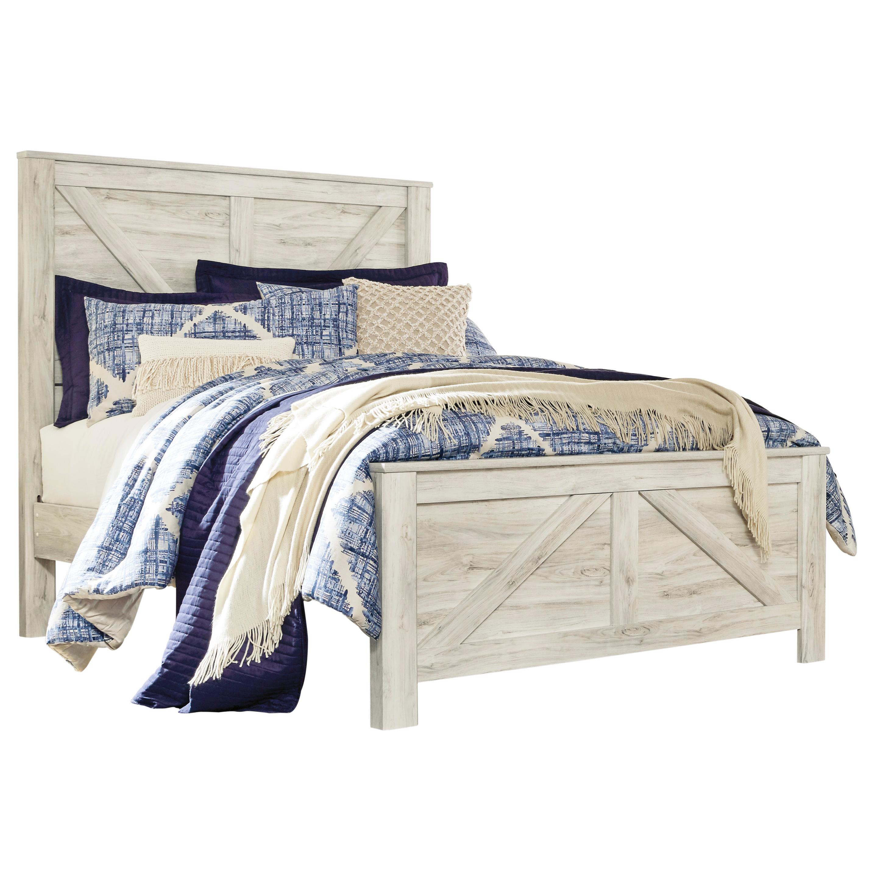  Size_Queen --  Signature Design by Ashley Bellaby Panel Bed IMAGE 1
