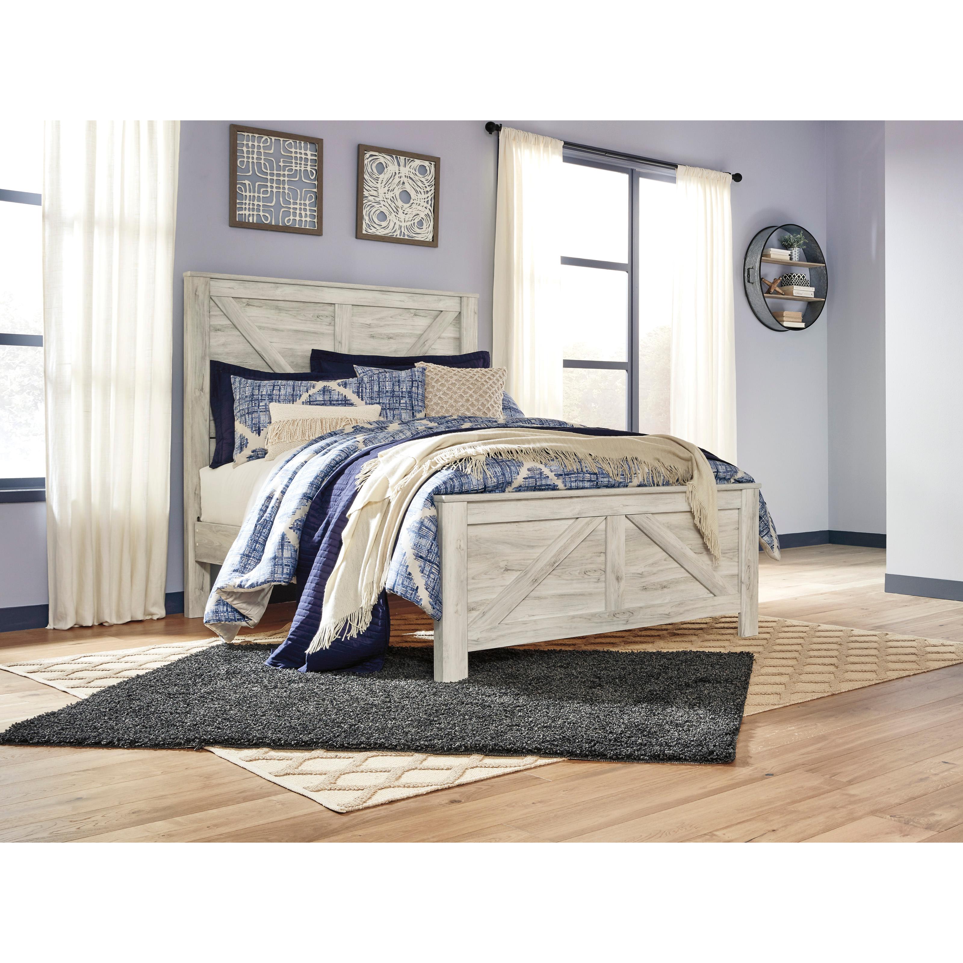 Size_Queen --  Signature Design by Ashley Bellaby Panel Bed IMAGE 2