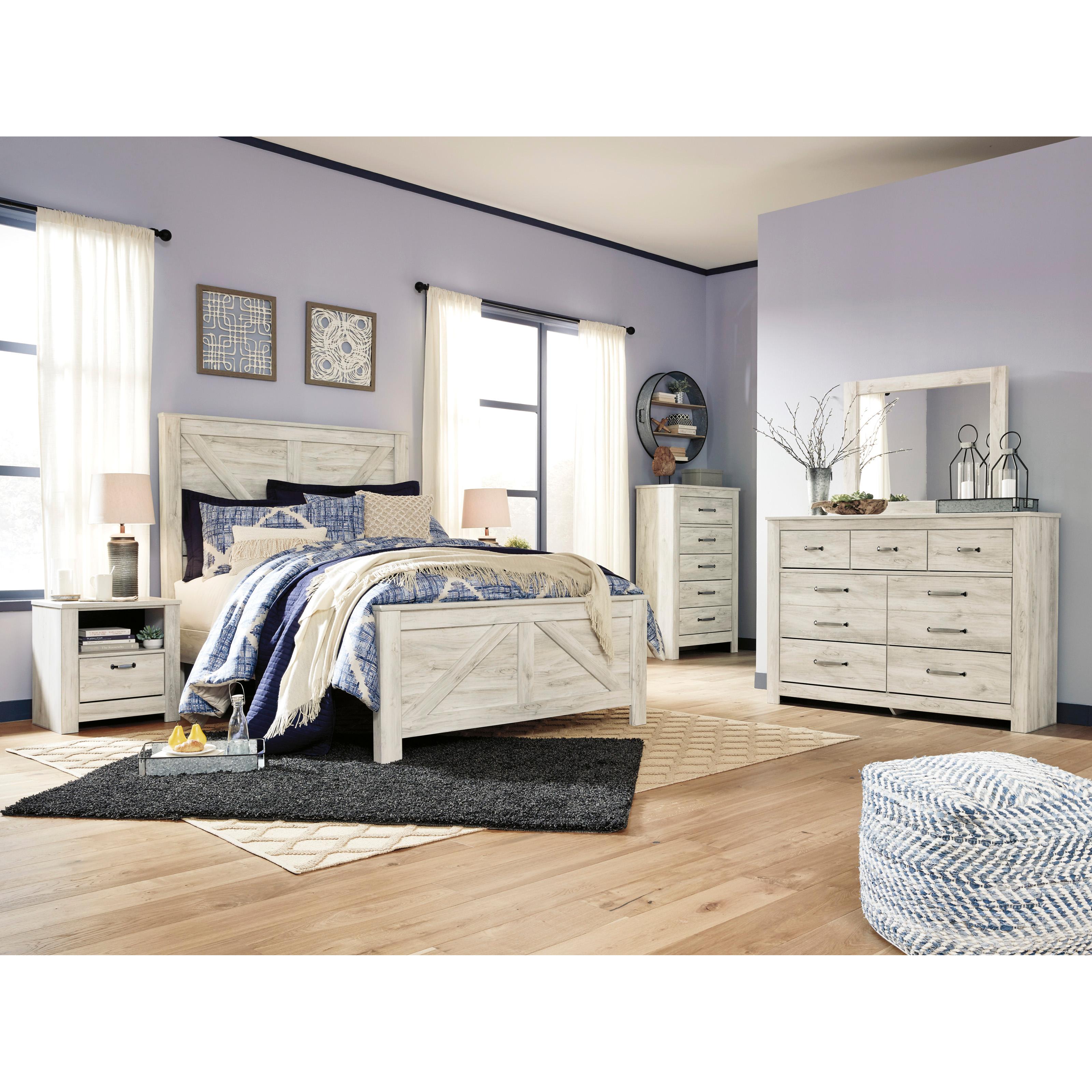  Size_Queen --  Signature Design by Ashley Bellaby Panel Bed IMAGE 6