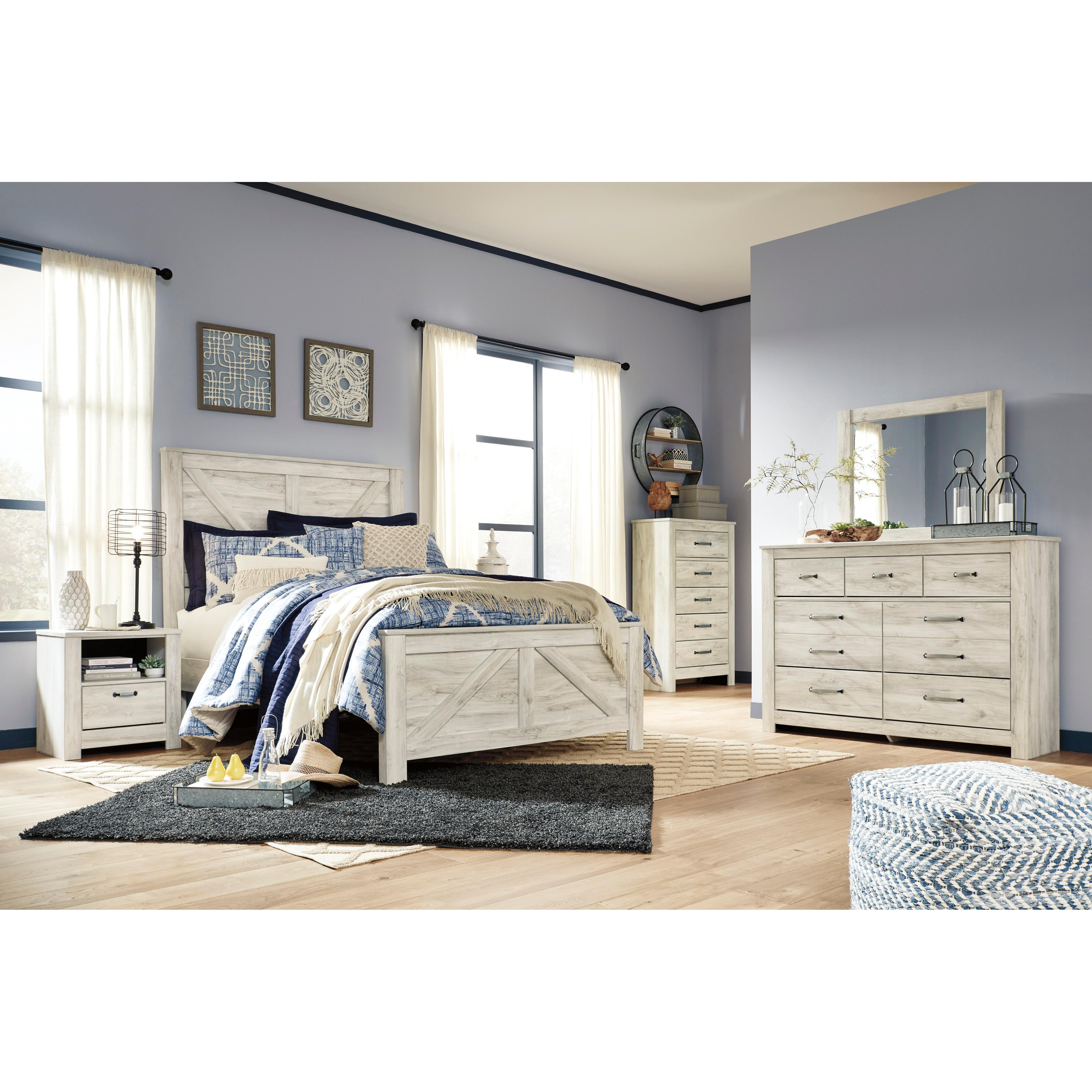  Size_Queen --  Signature Design by Ashley Bellaby Panel Bed IMAGE 7