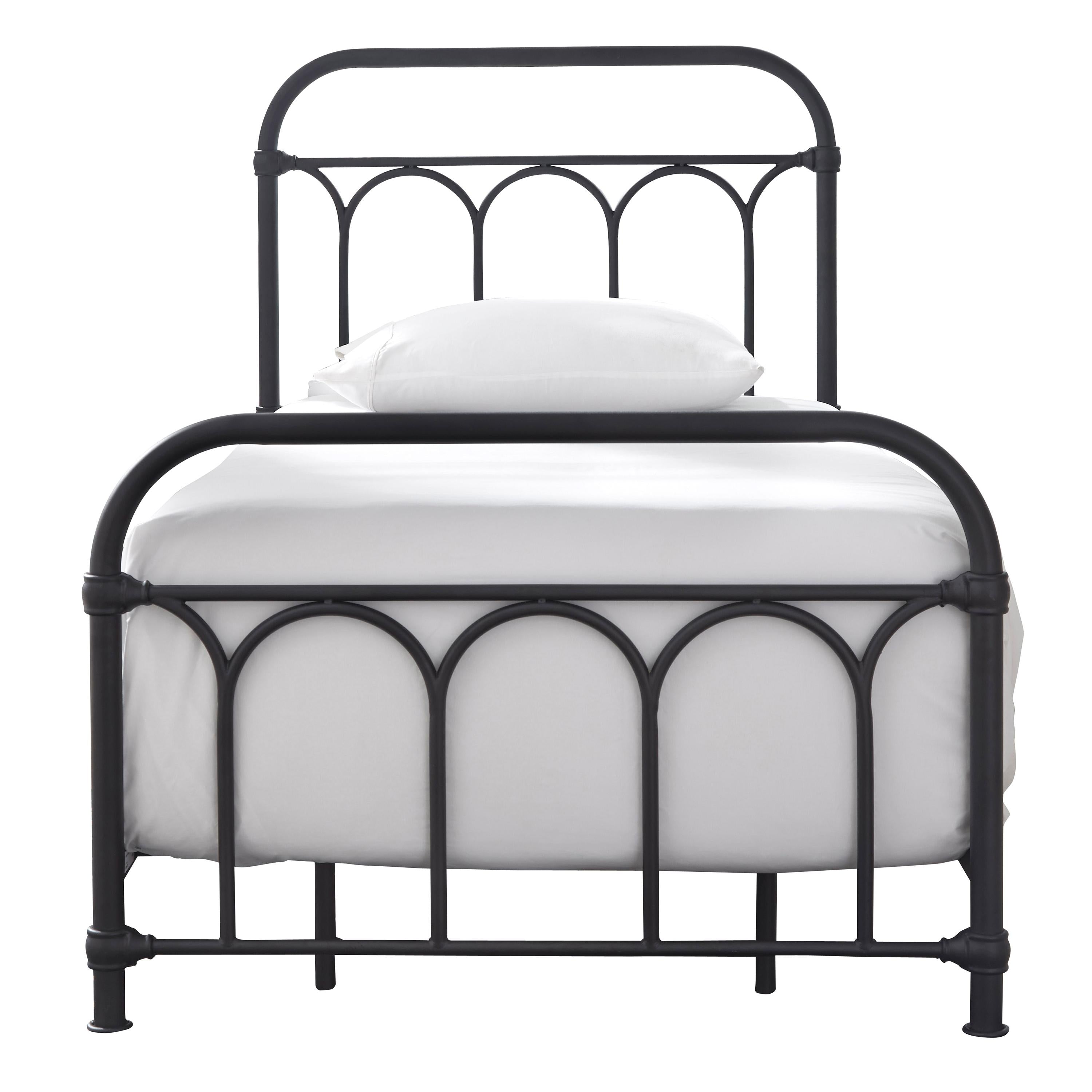  Size_Twin --  Signature Design by Ashley Nashburg Metal Bed IMAGE 2