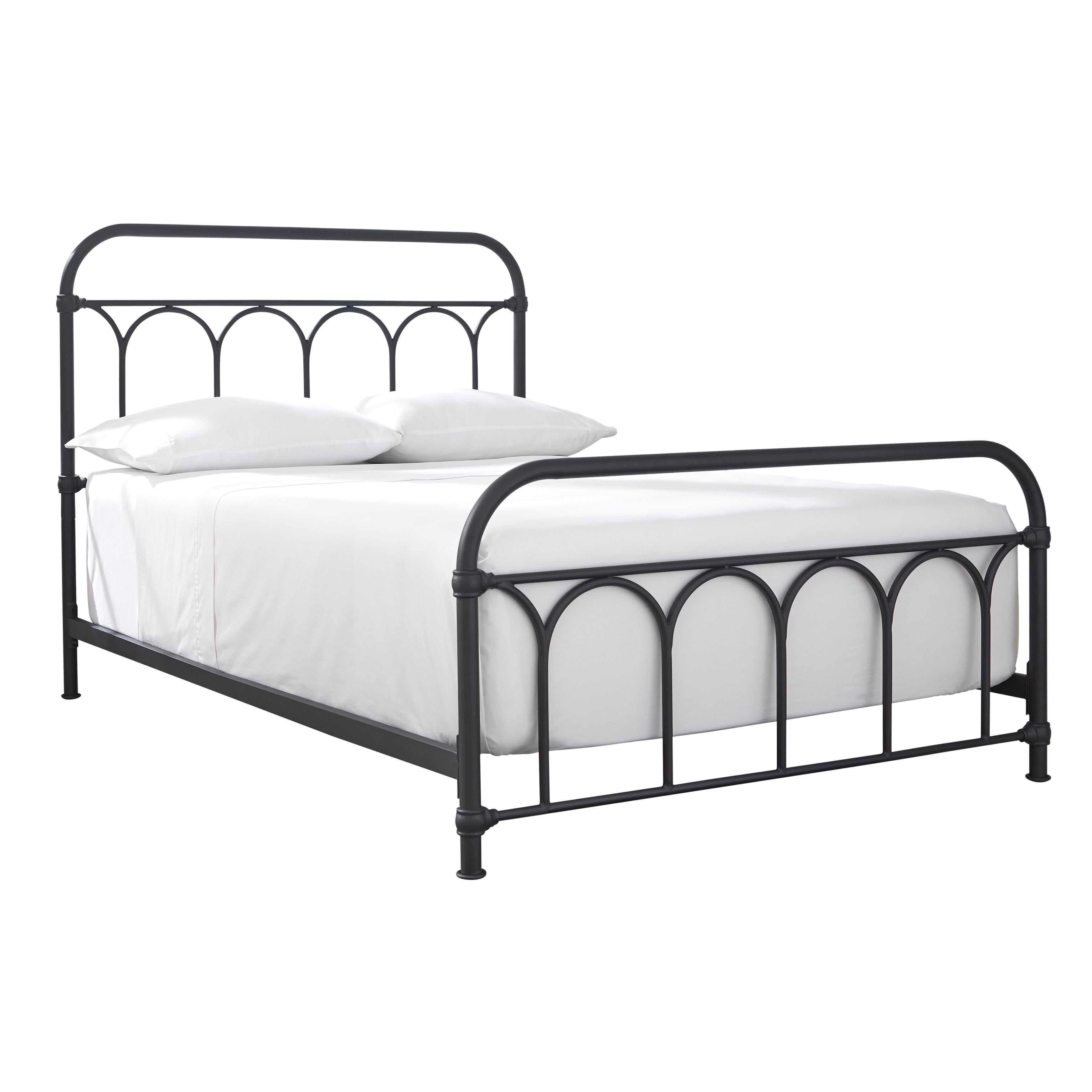  Size_Full --  Nashburg B280-672 Full Metal Bed IMAGE 1