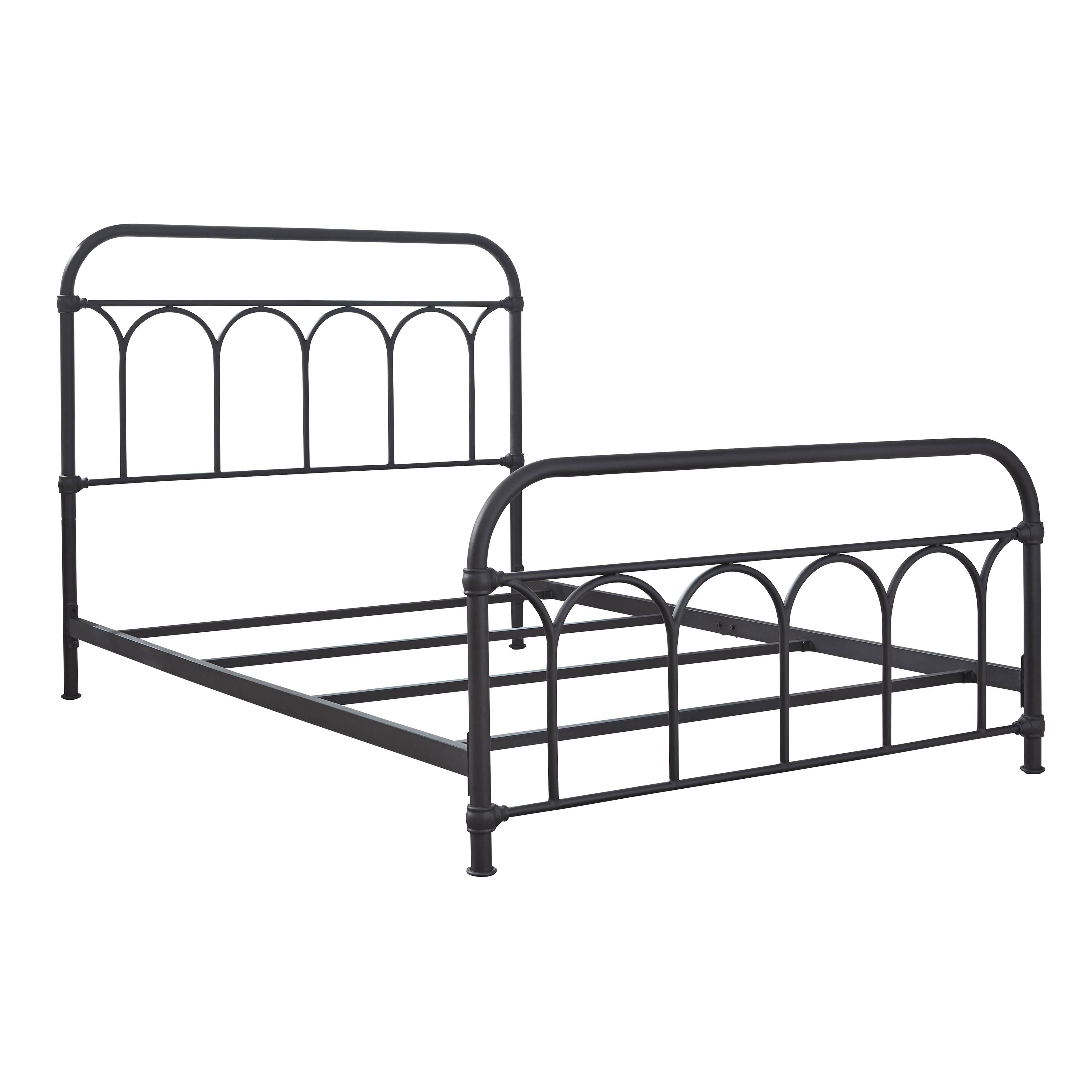  Size_Full --  Nashburg B280-672 Full Metal Bed IMAGE 3