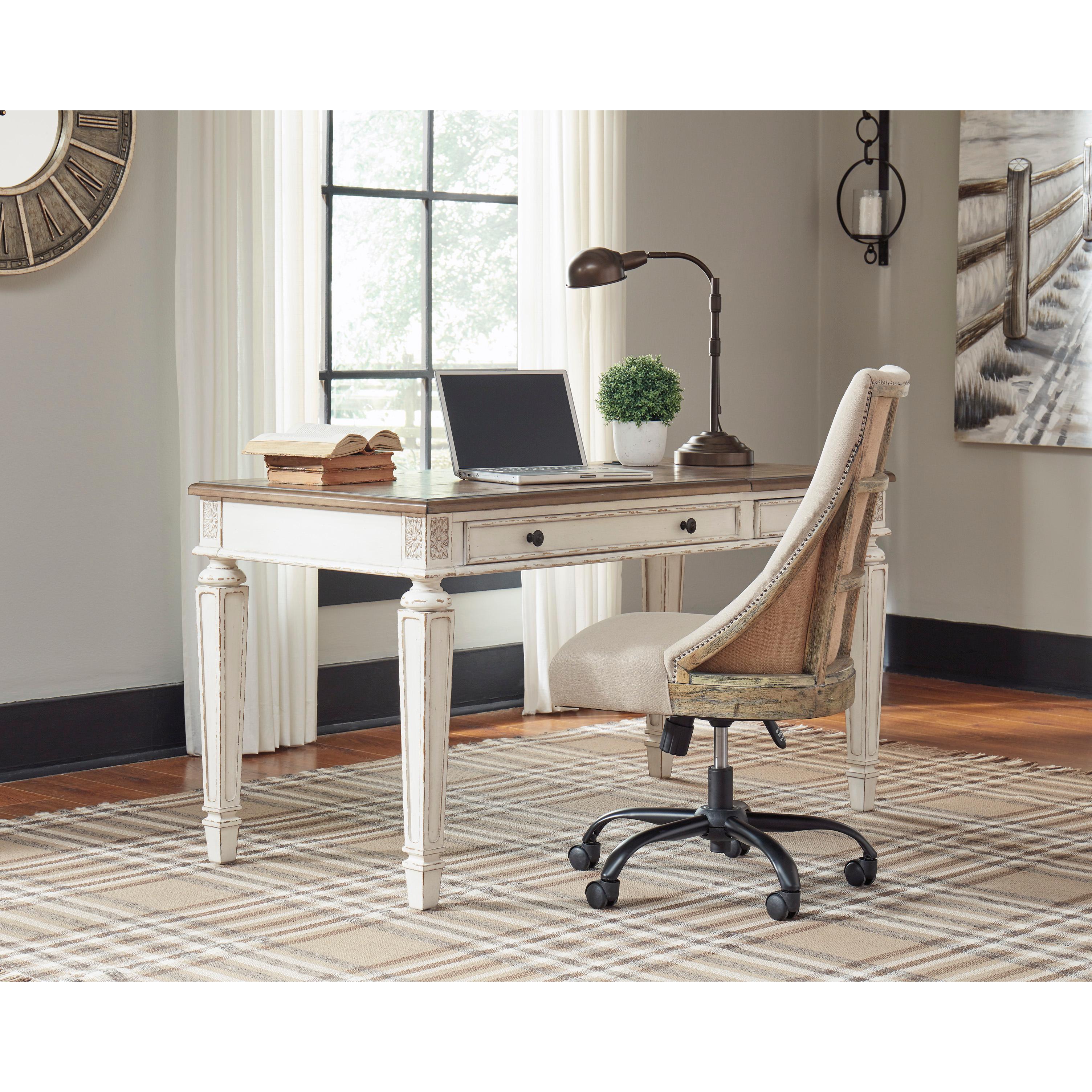  Signature Design by Ashley Realyn H743-134 Home Office Lift Top Desk IMAGE 5
