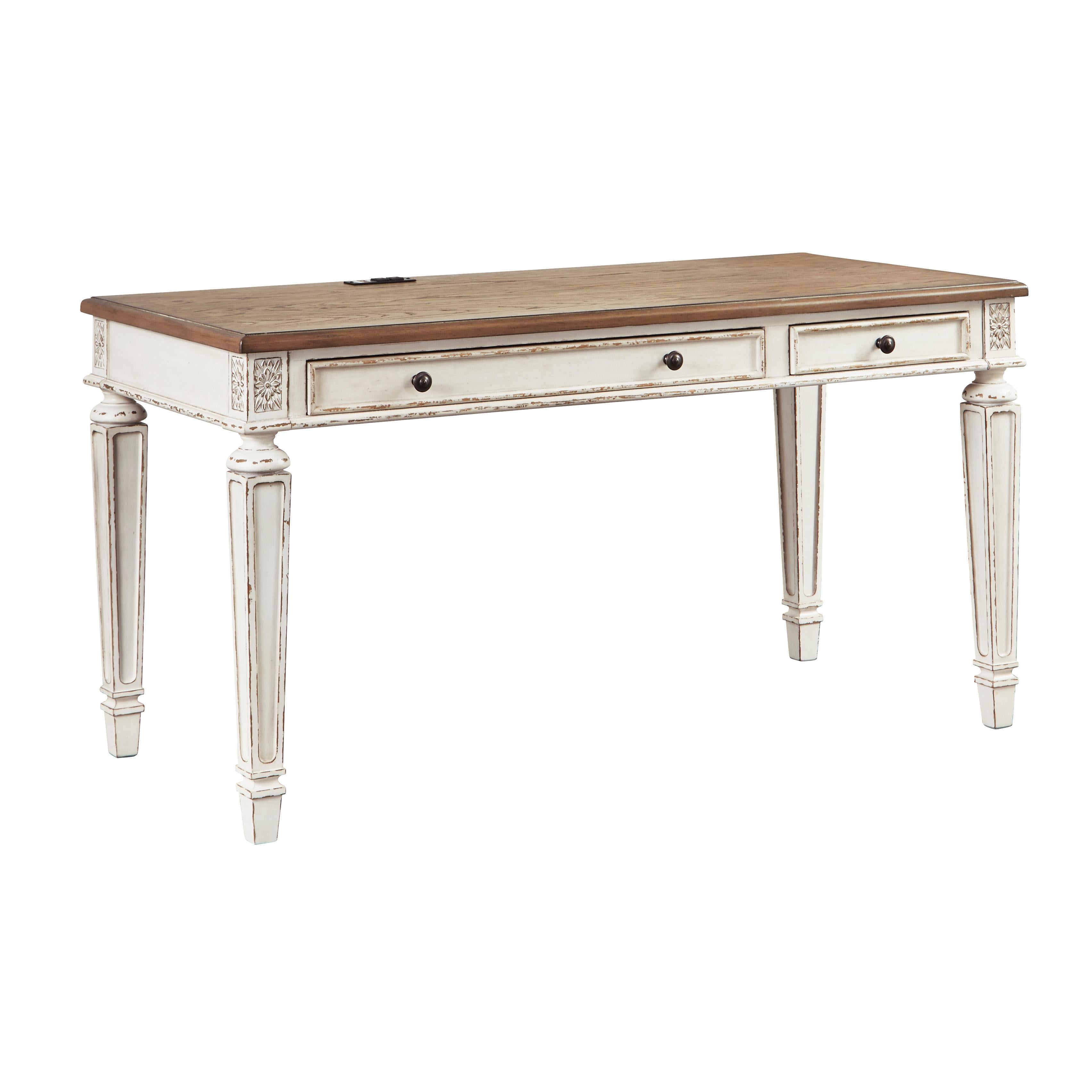  Signature Design by Ashley Realyn H743-34 Home Office Desk IMAGE 1