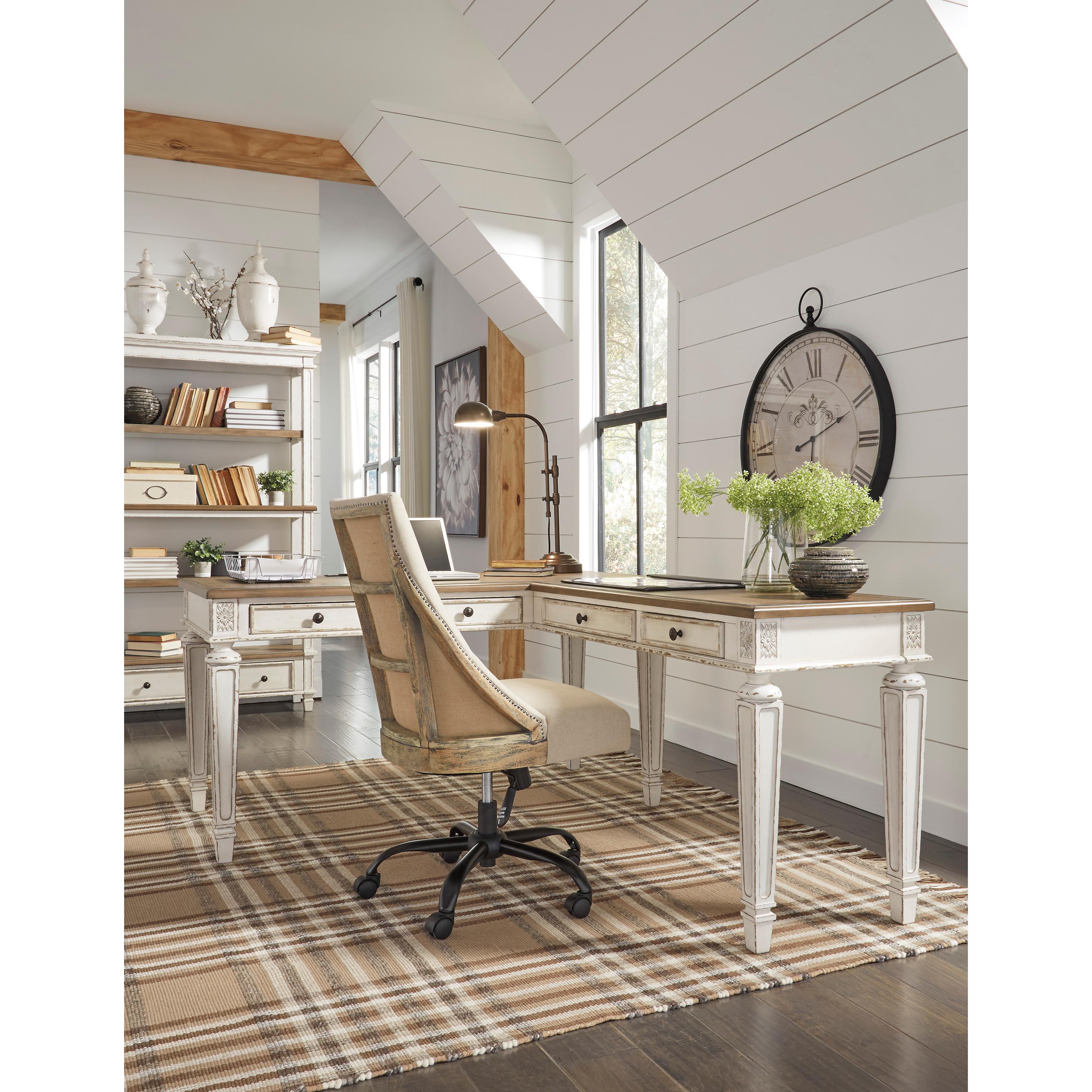 Signature Design by Ashley Realyn H743-34 Home Office Desk IMAGE 14