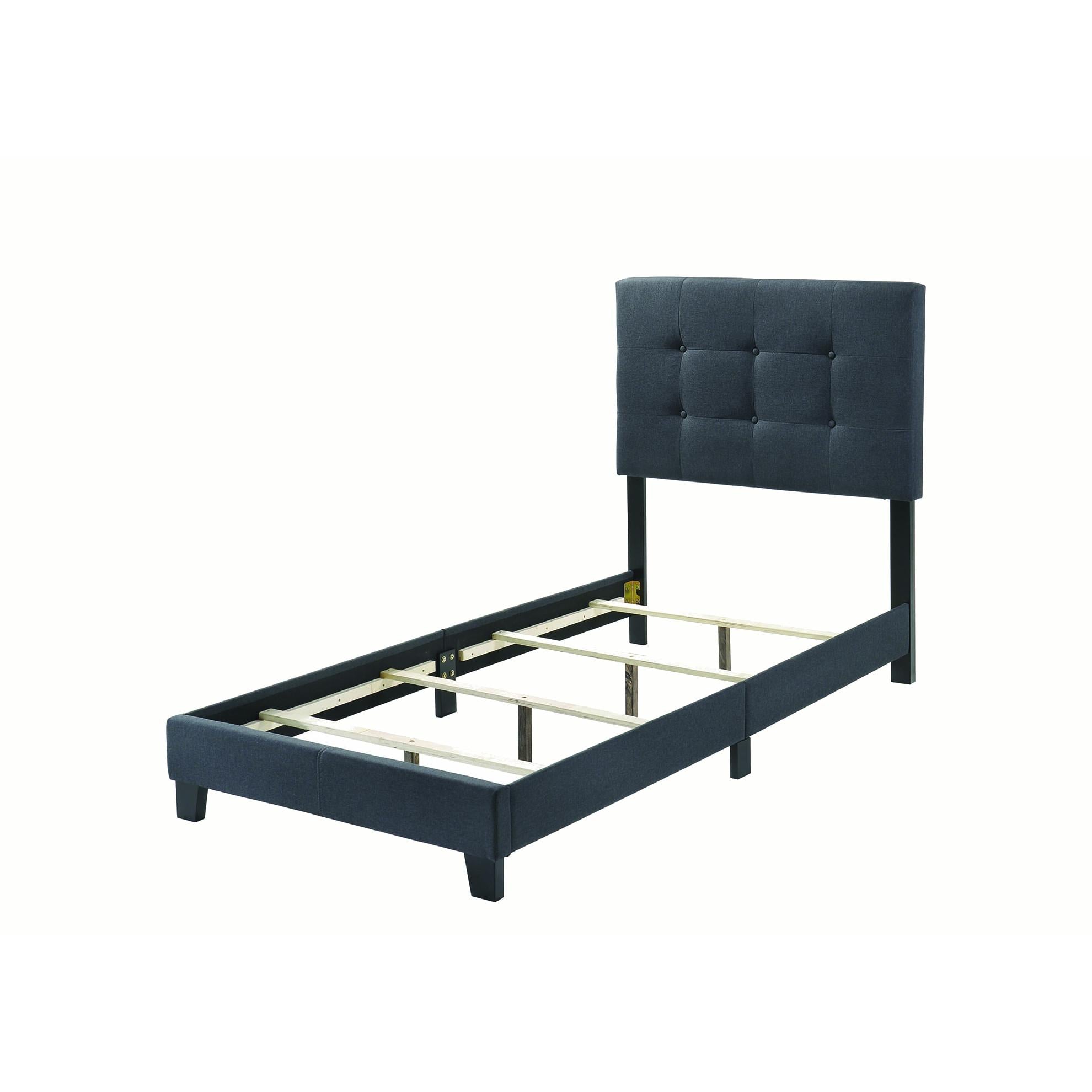  Size_Twin --  Coaster Furniture Mapes Upholstered Panel Bed IMAGE 2