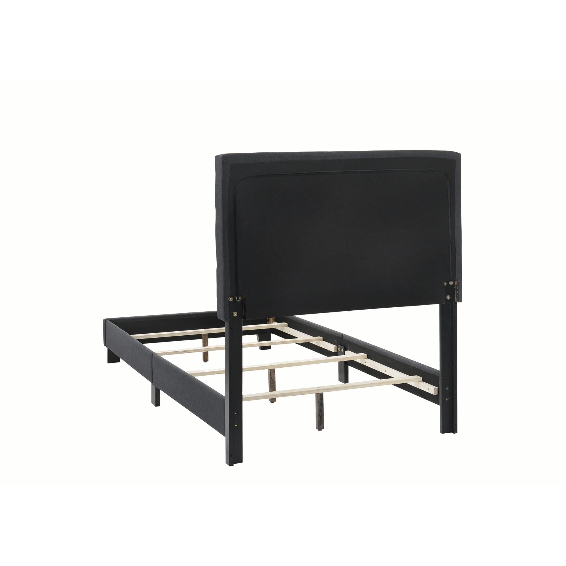  Size_Twin --  Coaster Furniture Mapes Upholstered Panel Bed IMAGE 3