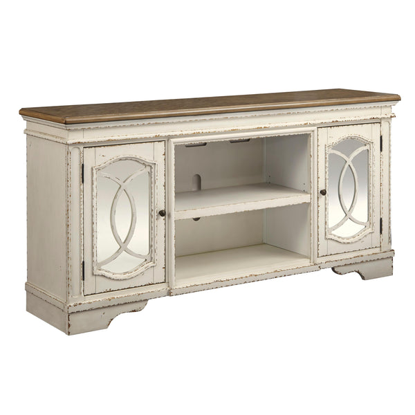Signature Design by Ashley Realyn TV Stand with Cable Management W743-68