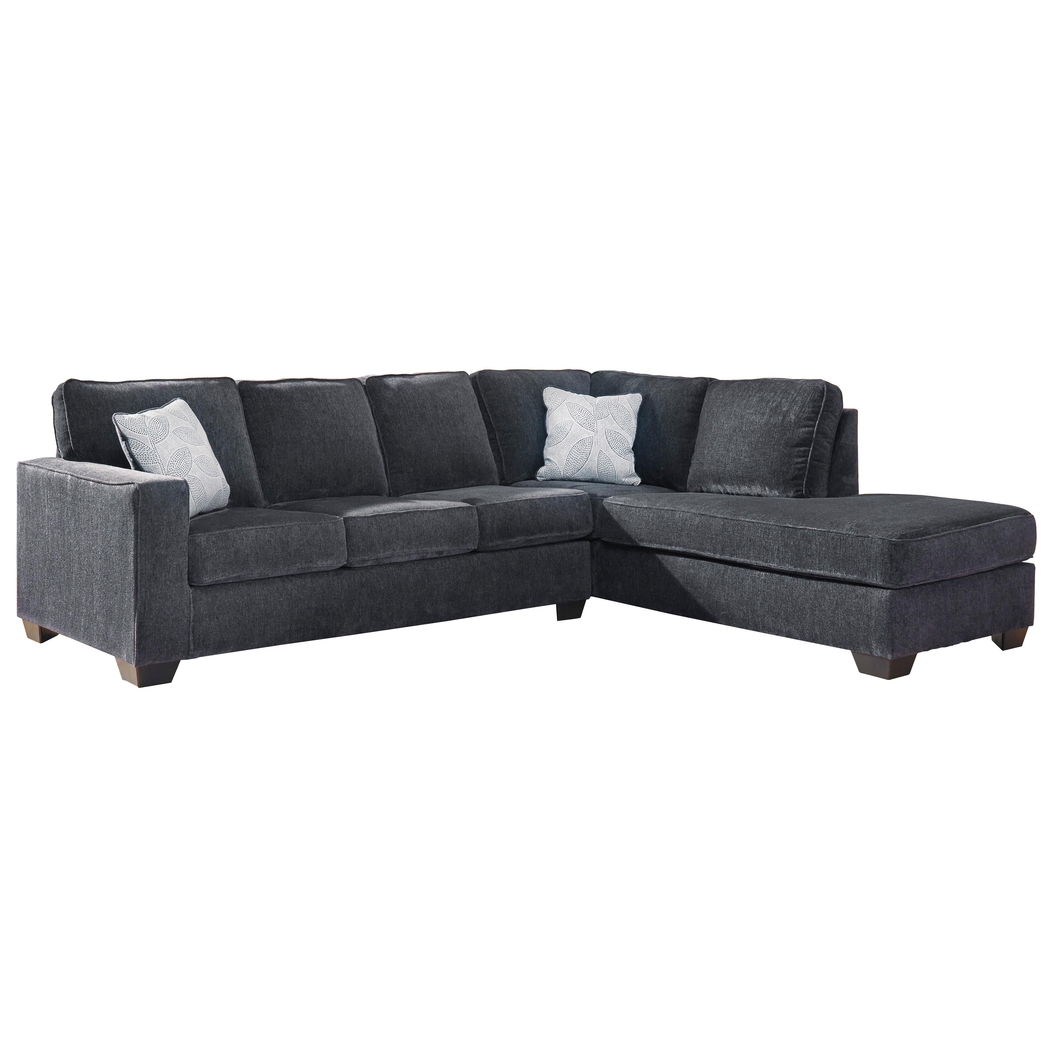  Manufacturer Color_Slate --  Signature Design by Ashley Altari Fabric 2 pc Sectional IMAGE 1