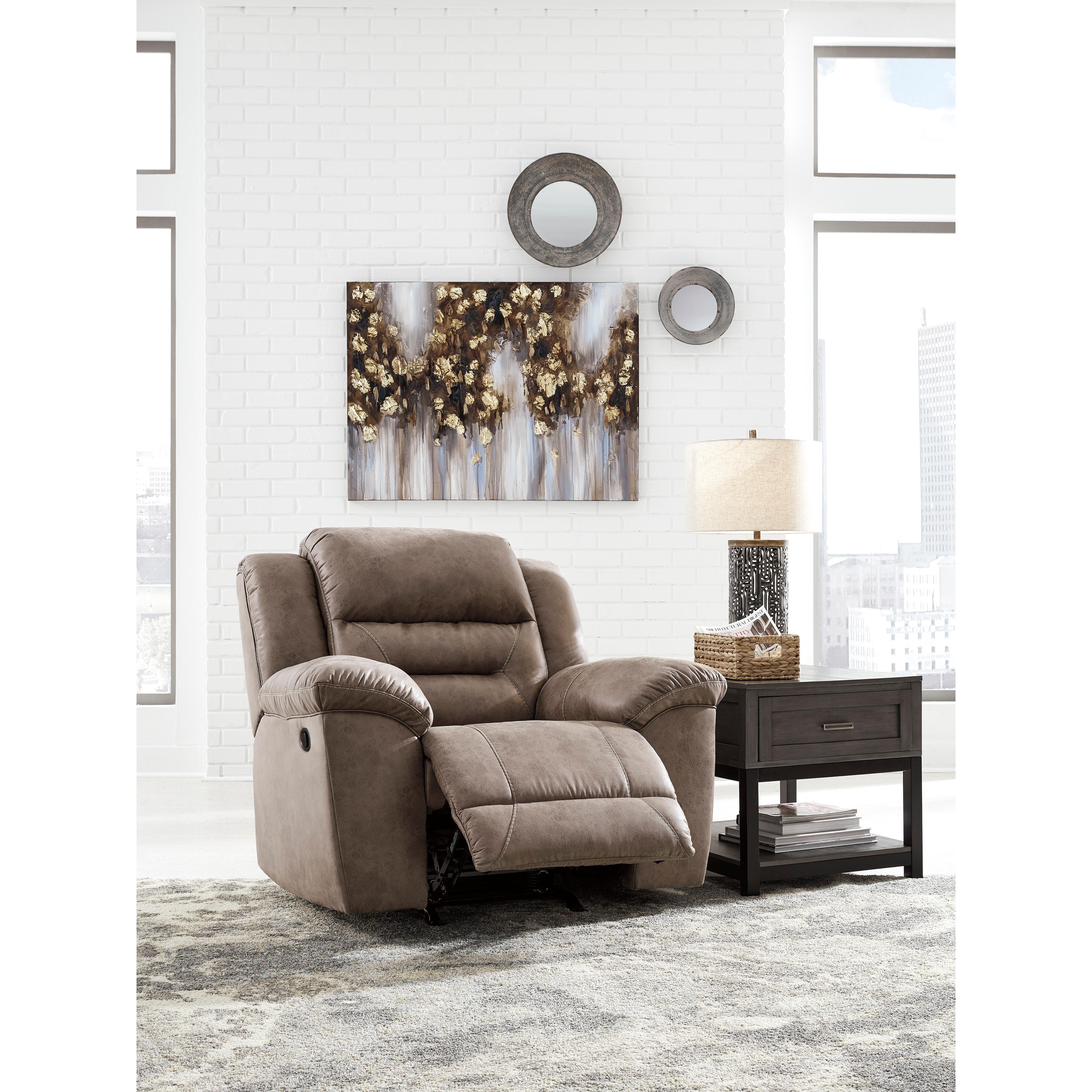  Manufacturer Color_Fossil Motion Type_Manual --  Stoneland 3990525 Rocker Recliner IMAGE 6