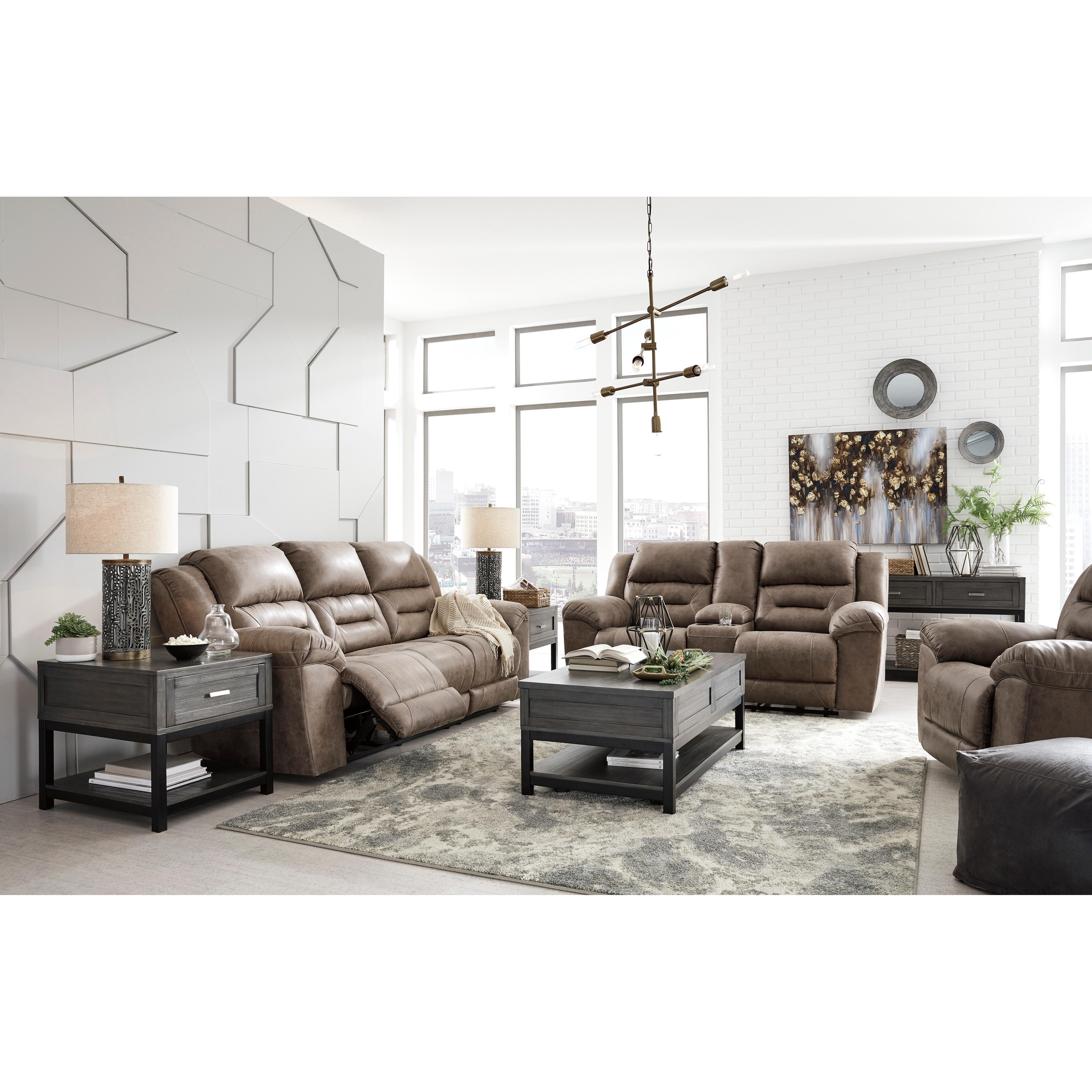  Manufacturer Color_Fossil Motion Type_Manual --  Stoneland 3990525 Rocker Recliner IMAGE 7