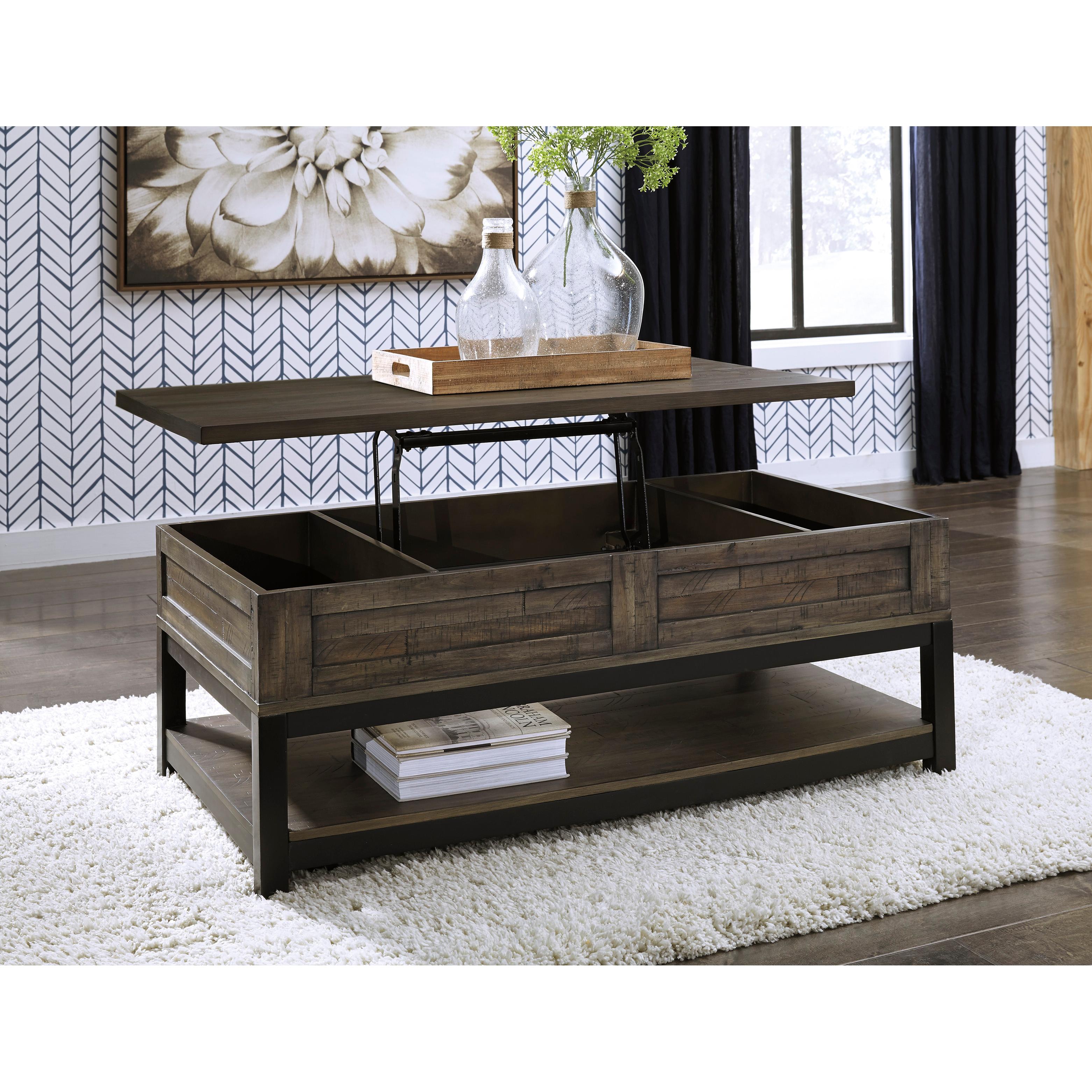  Signature Design by Ashley Johurst Lift Top Cocktail Table T444-9 IMAGE 6