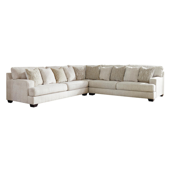Signature Design by Ashley Rawcliffe Fabric 3 pc Sectional 1960466/1960477/1960467