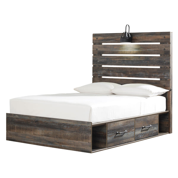 Signature Design by Ashley Drystan B211B12 Full Panel Bed with 4 Storage Drawers