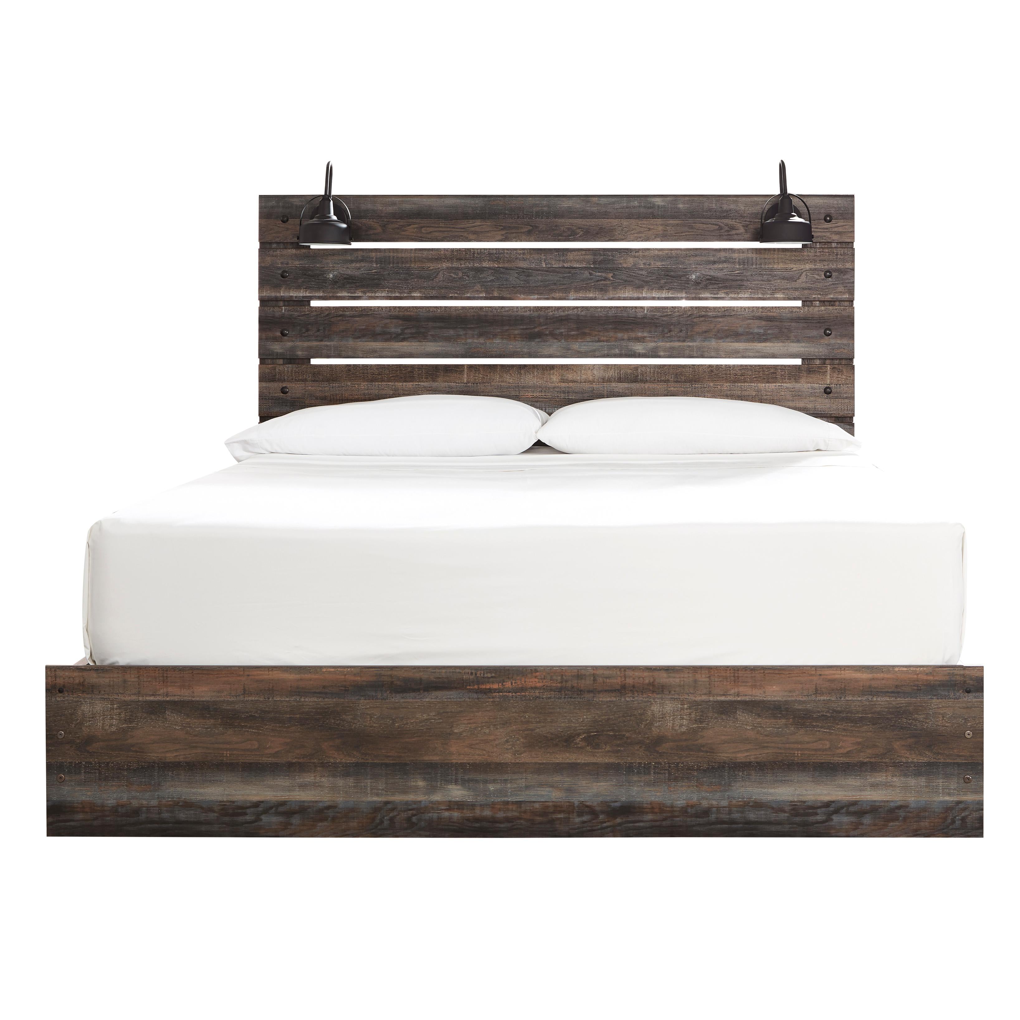  Size_King --  Drystan B211B54 King Panel Bed with 4 Storage Drawers IMAGE 2