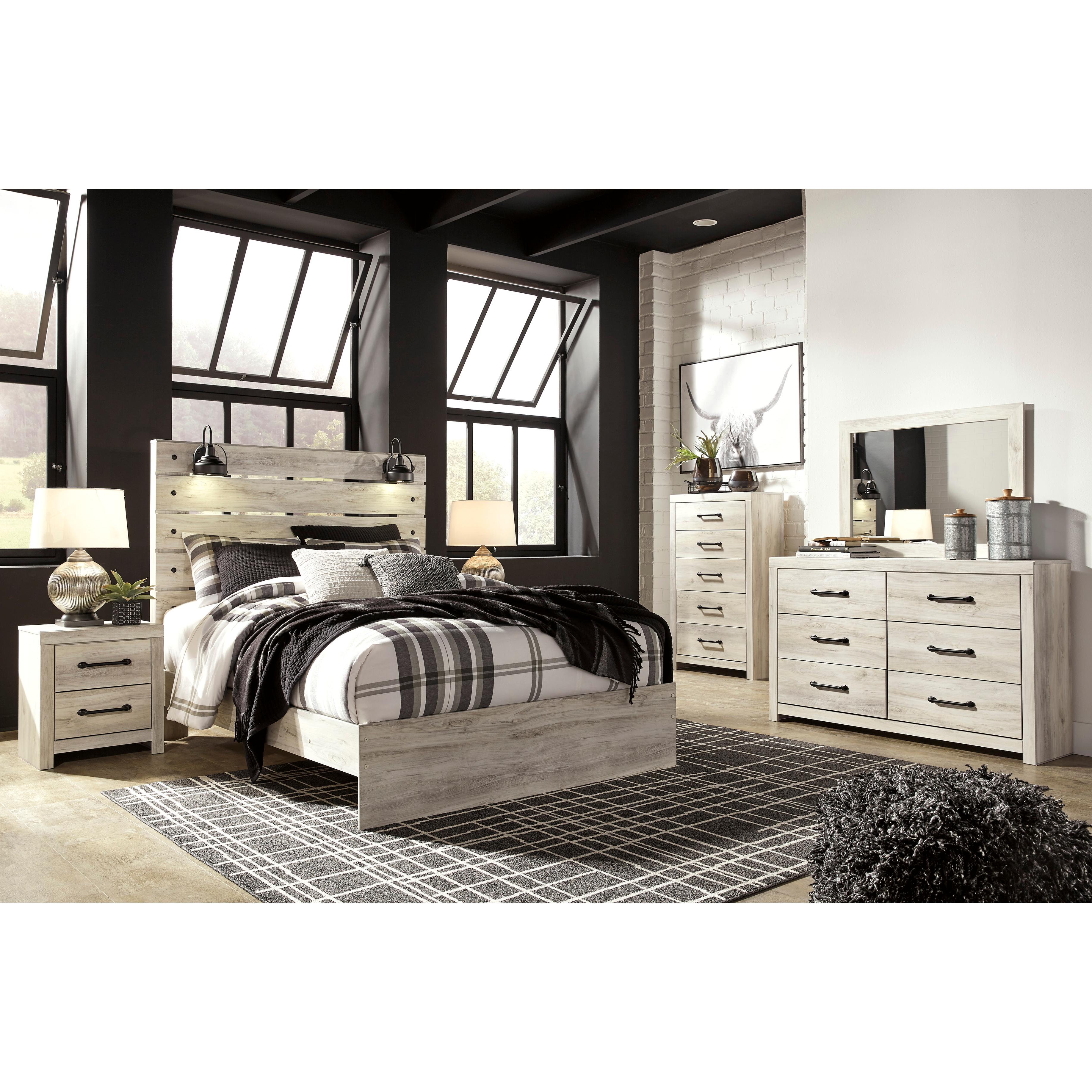  Size_Queen --  Signature Design by Ashley Cambeck Panel Bed IMAGE 7