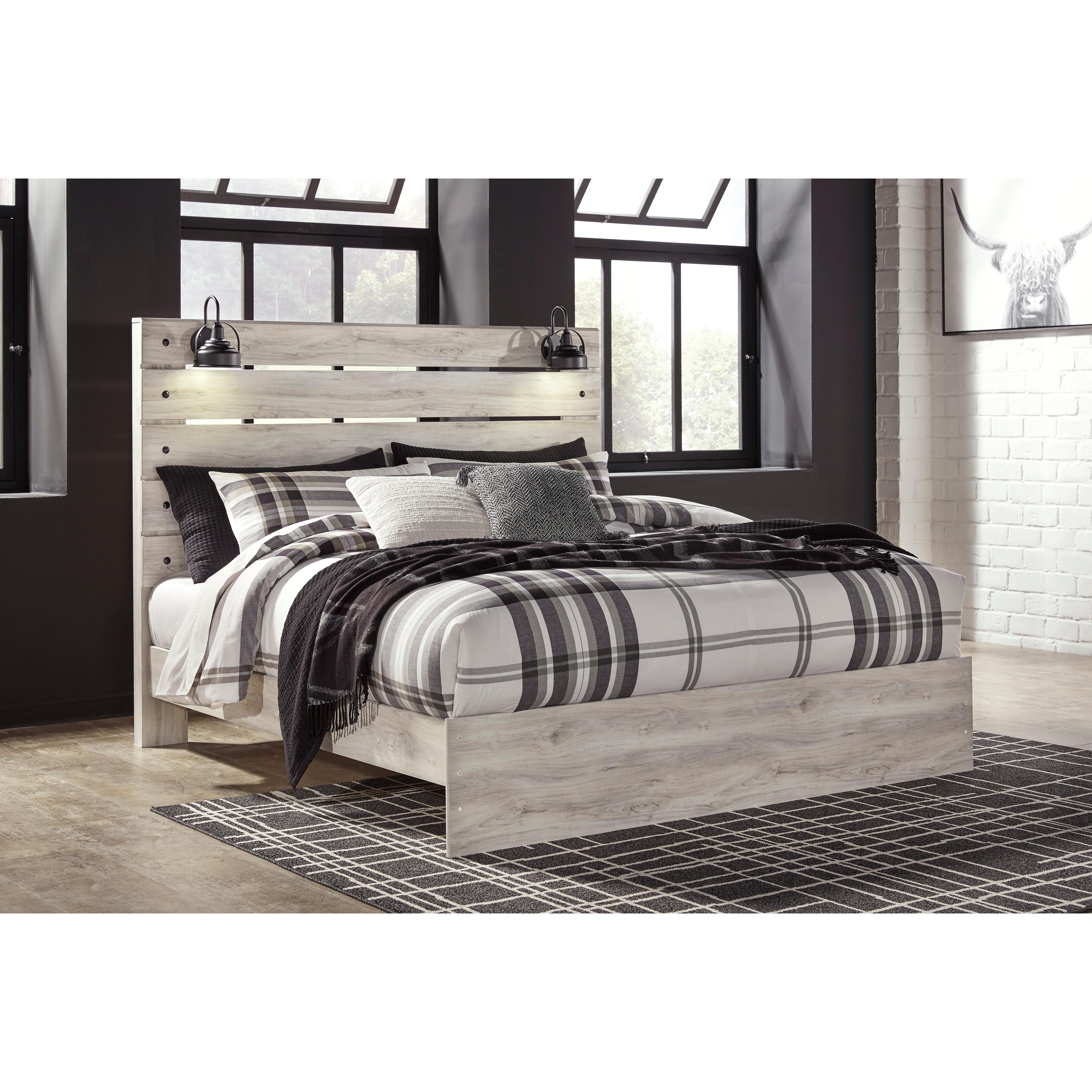  Size_King --  Cambeck B192B28 King Panel Bed IMAGE 5