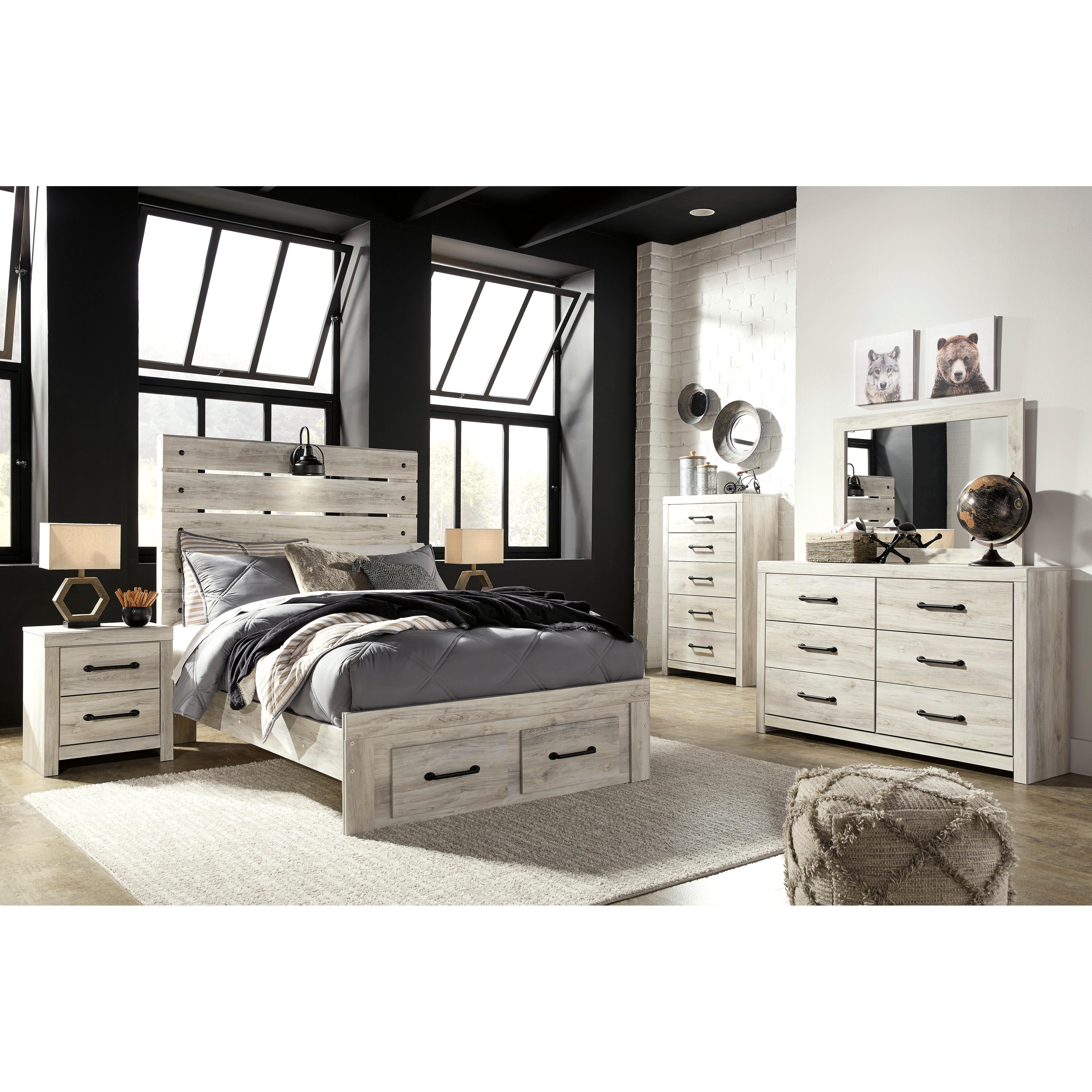 Signature Design by Ashley Cambeck B192B33 Full Panel Bed with 2 Storage Drawers IMAGE 8