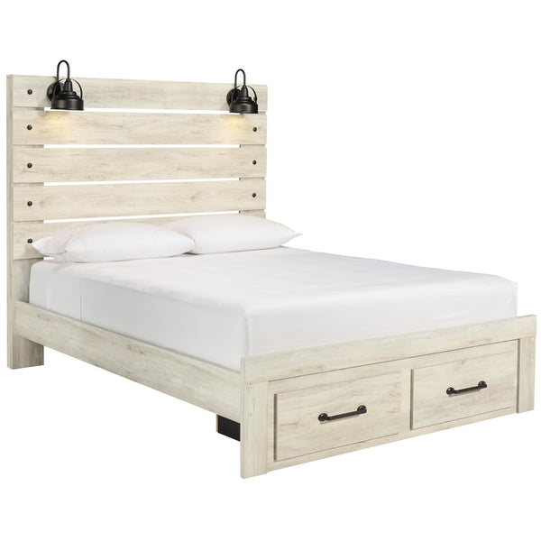 Signature Design by Ashley Cambeck Panel Bed with Storage
