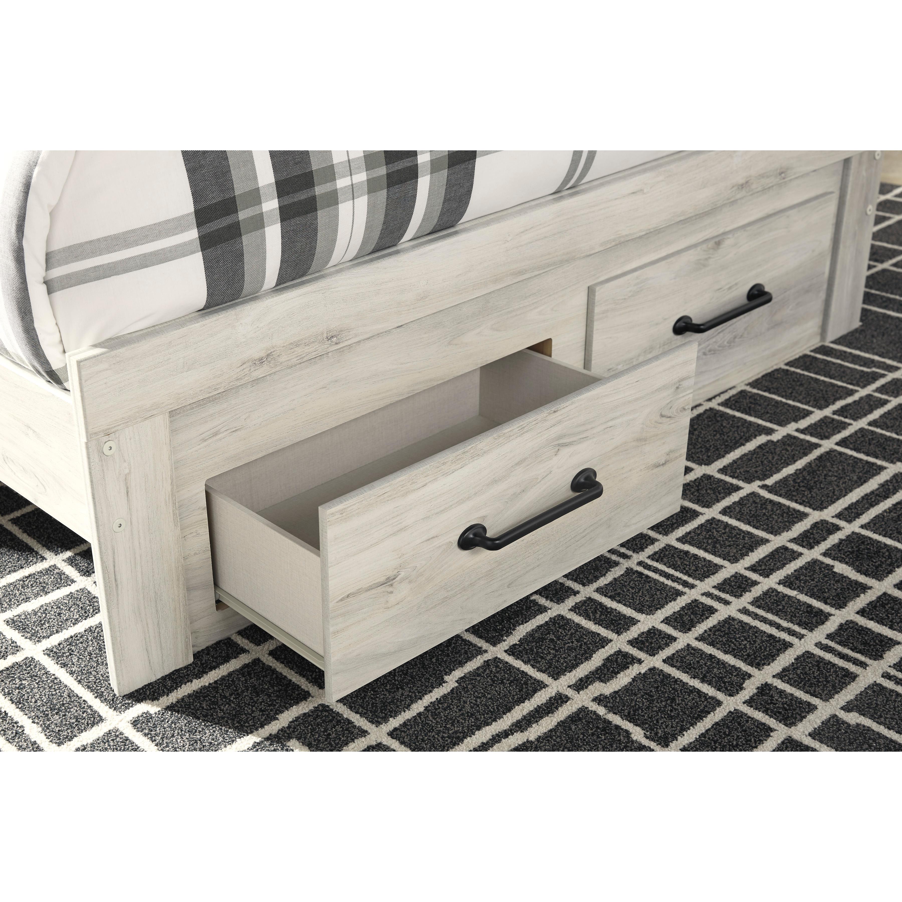  Size_Queen --  Signature Design by Ashley Cambeck Panel Bed with Storage IMAGE 7