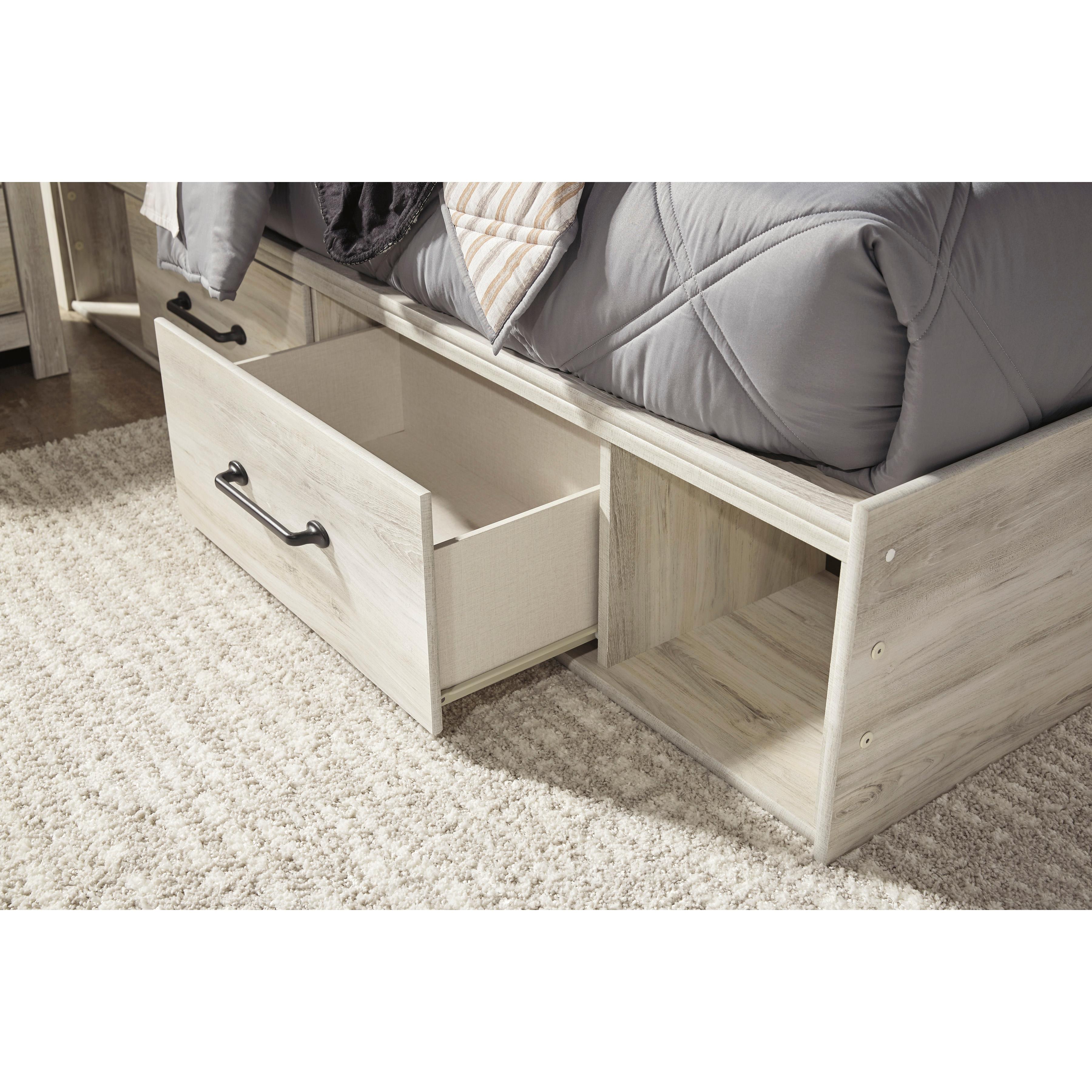  Signature Design by Ashley Cambeck B192B13 Twin Panel Bed with 2 Storage Drawers IMAGE 7