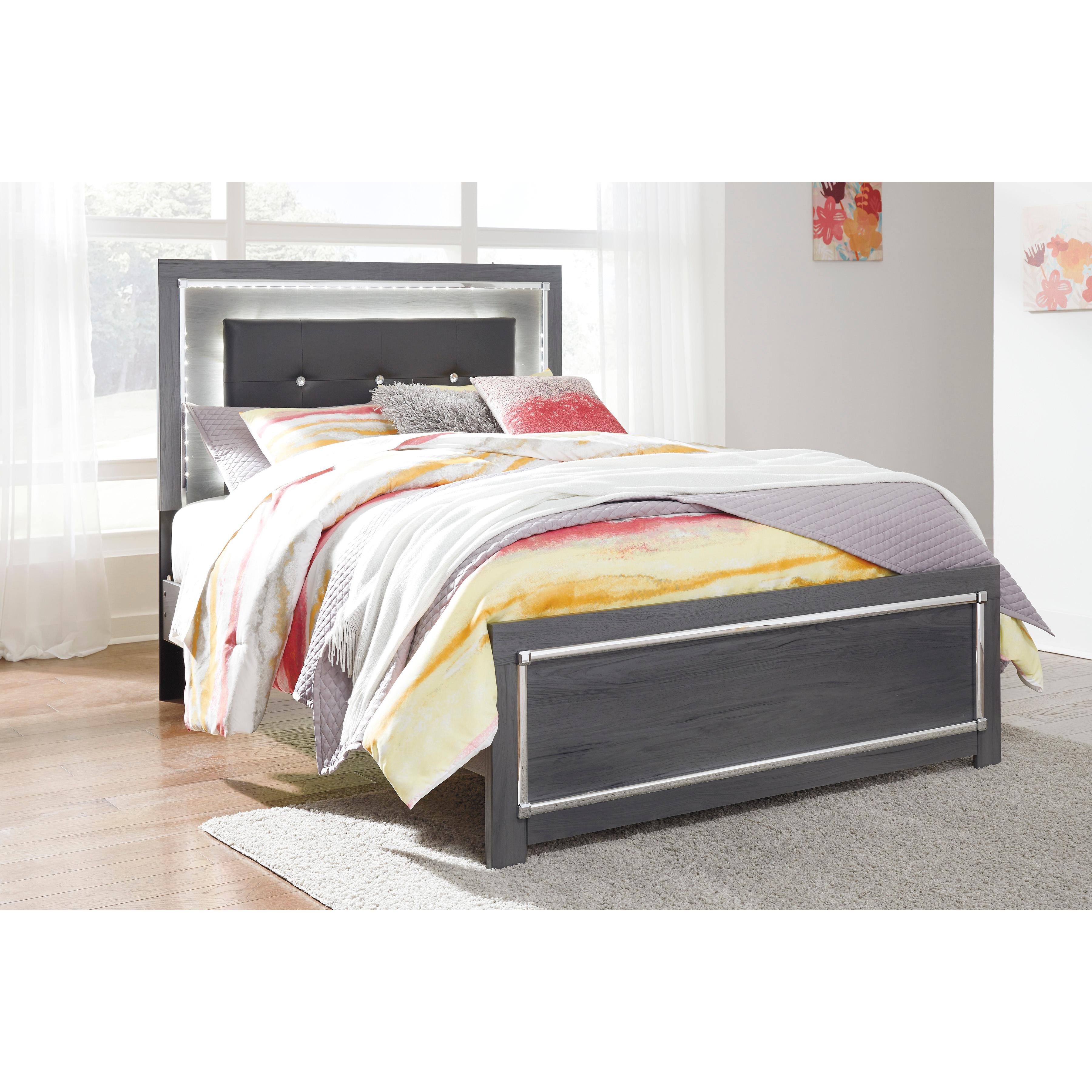  Signature Design by Ashley Lodanna B214B4 Full Panel Bed IMAGE 2