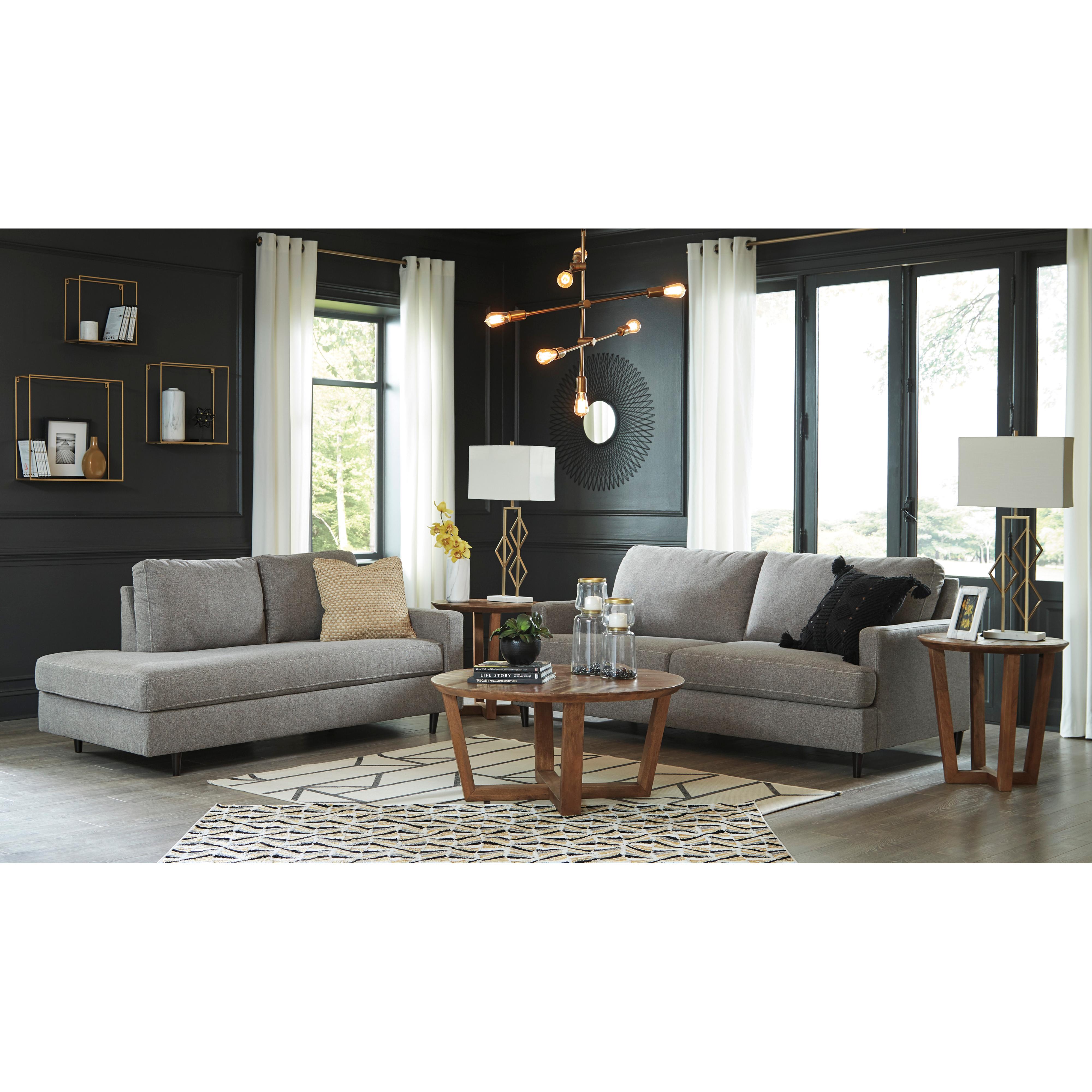  Ashley Lyman Fabric Chaise 9330317 IMAGE 9