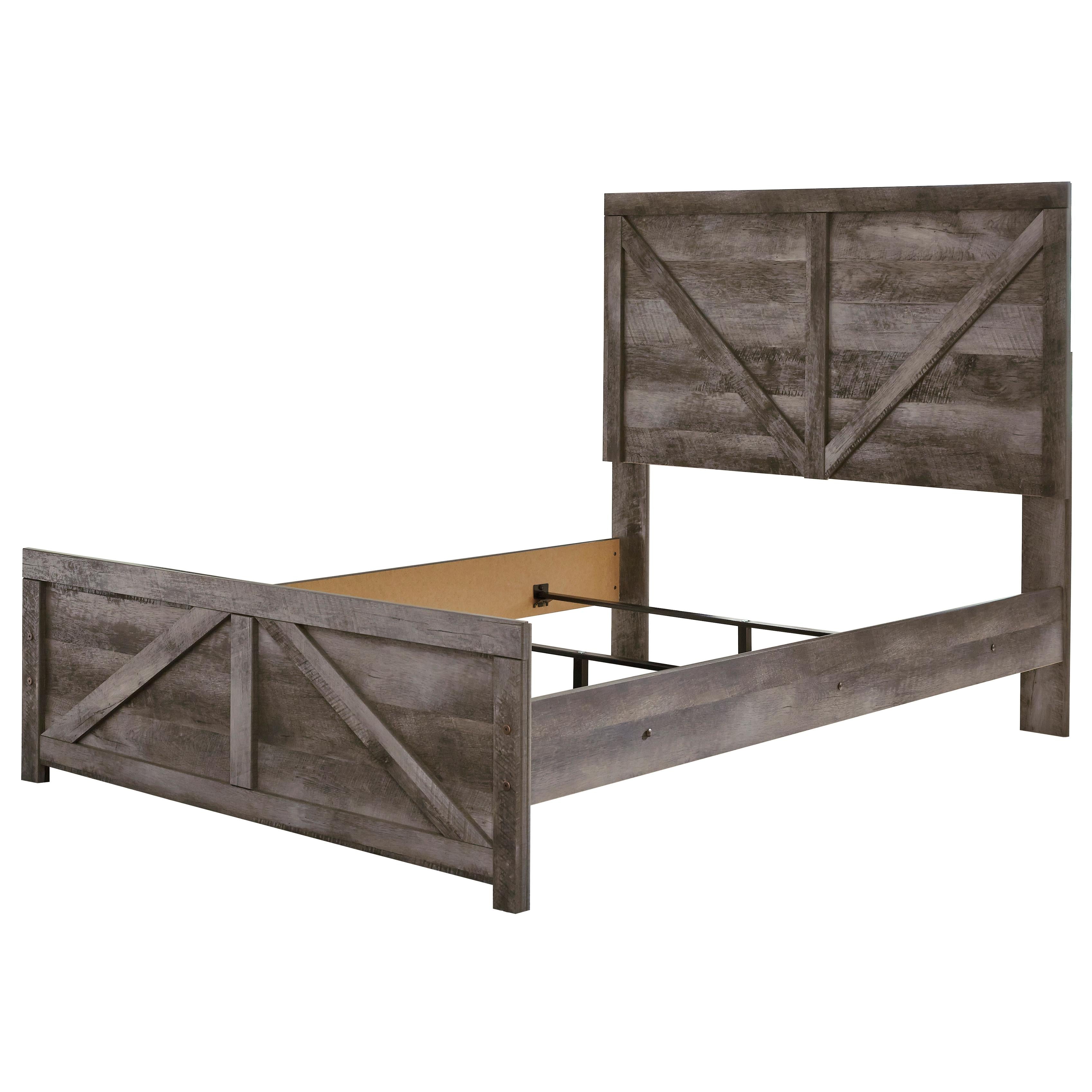  Signature Design by Ashley Wynnlow B440B17 Full Crossbuck Panel Bed IMAGE 4