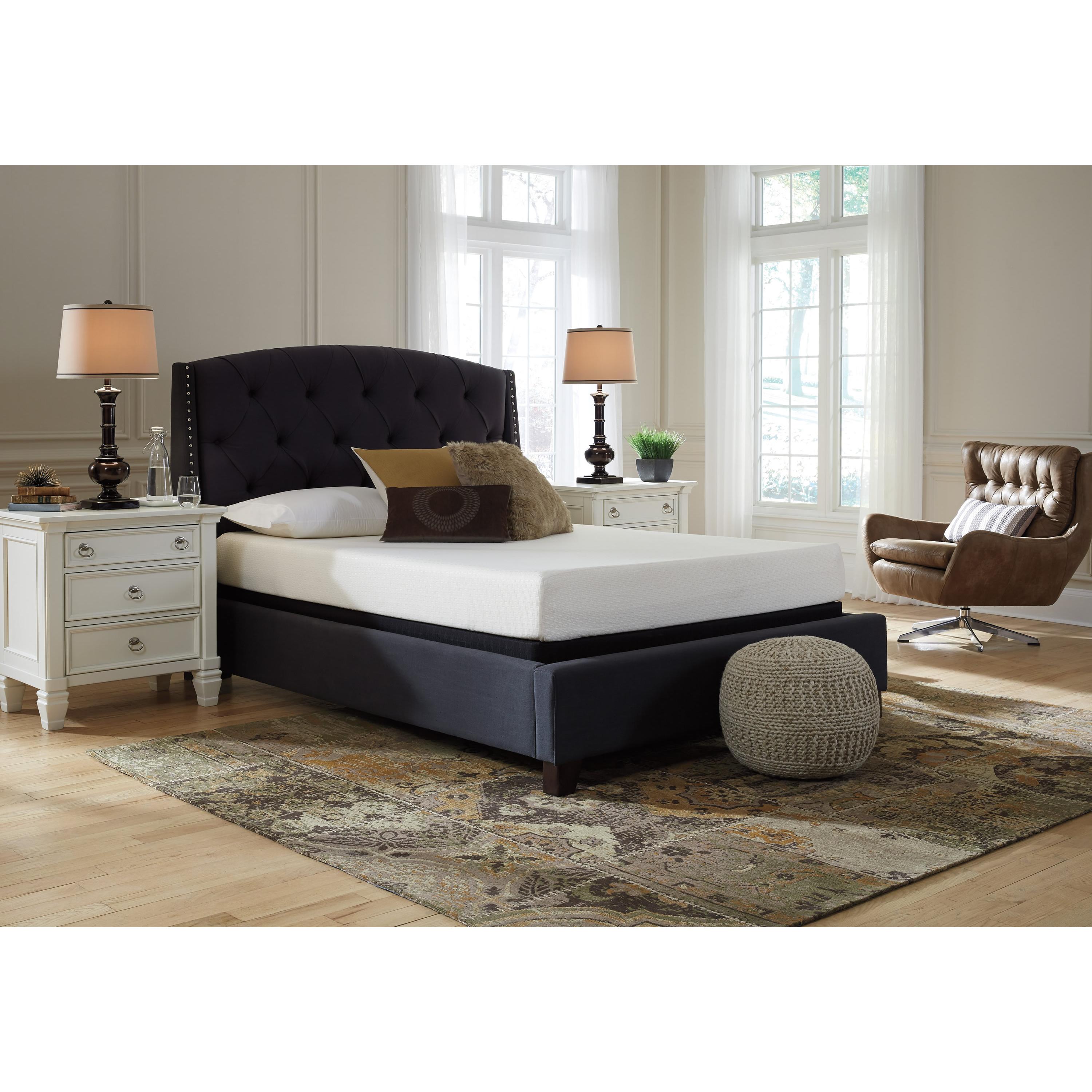  Size_Queen --  Chime 8 Inch Memory Foam M72631 Queen Mattress IMAGE 5