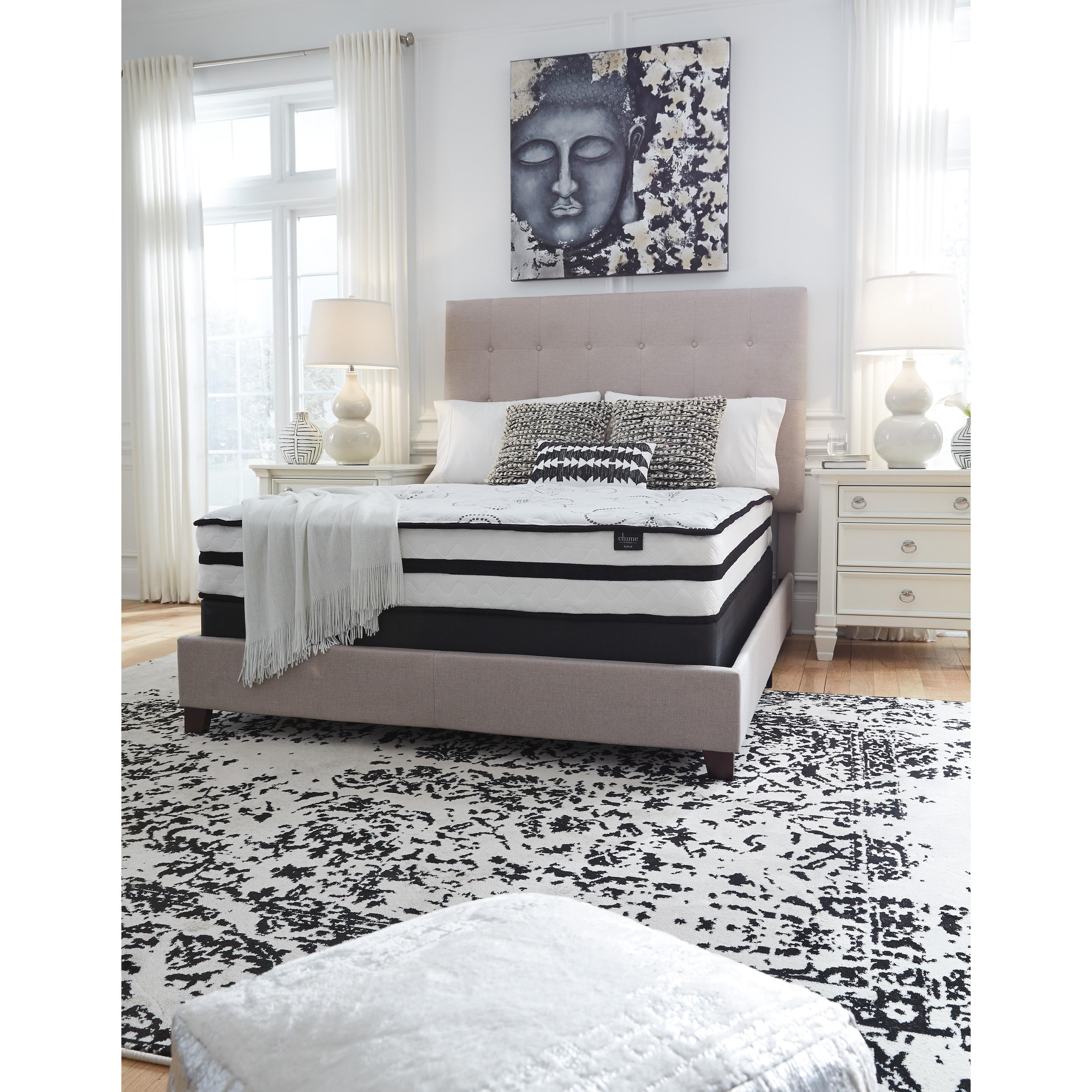  Size_Twin --  Sierra Sleep Chime 10 Inch Hybrid Mattress IMAGE 4
