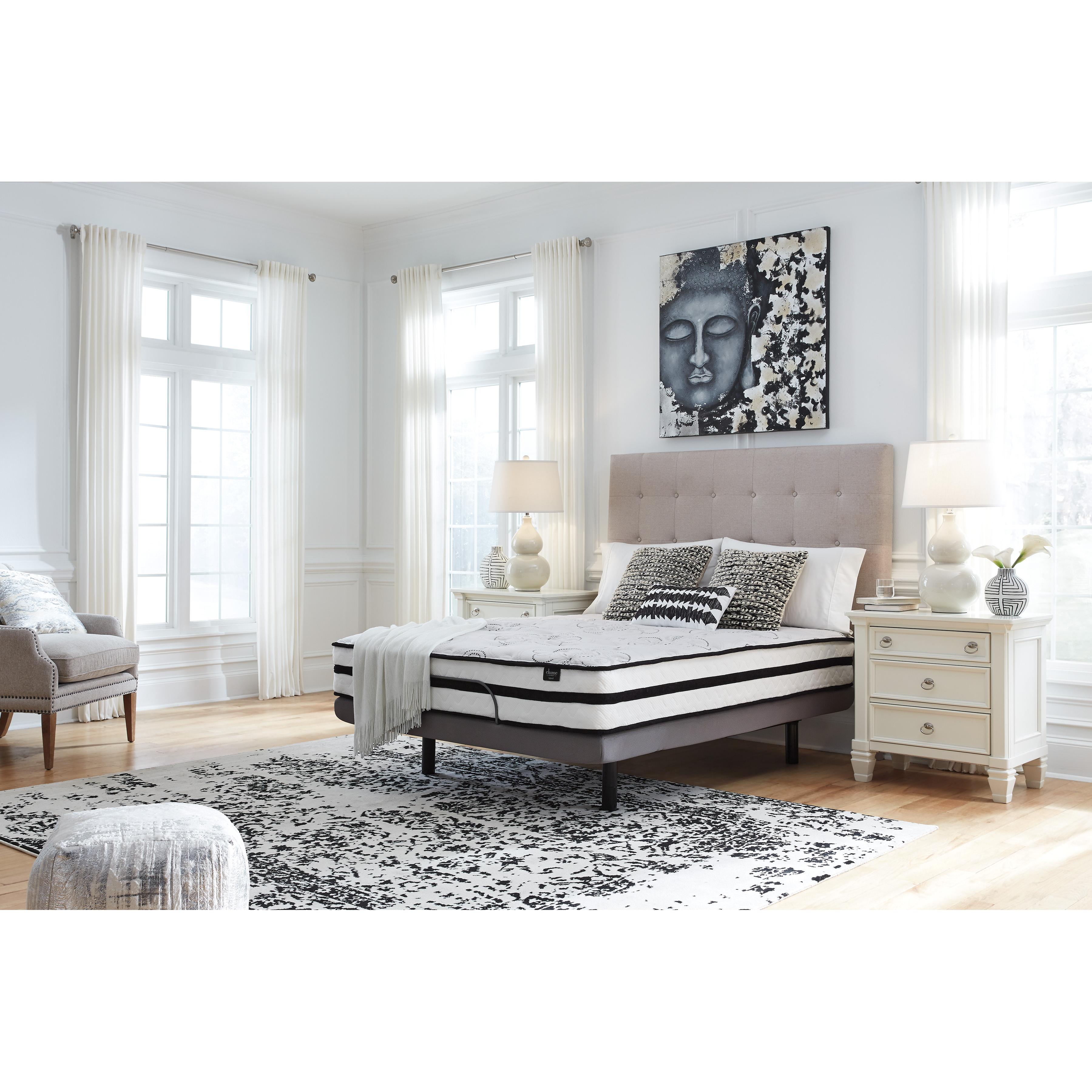 Size_Twin --  Sierra Sleep Chime 10 Inch Hybrid Mattress IMAGE 8